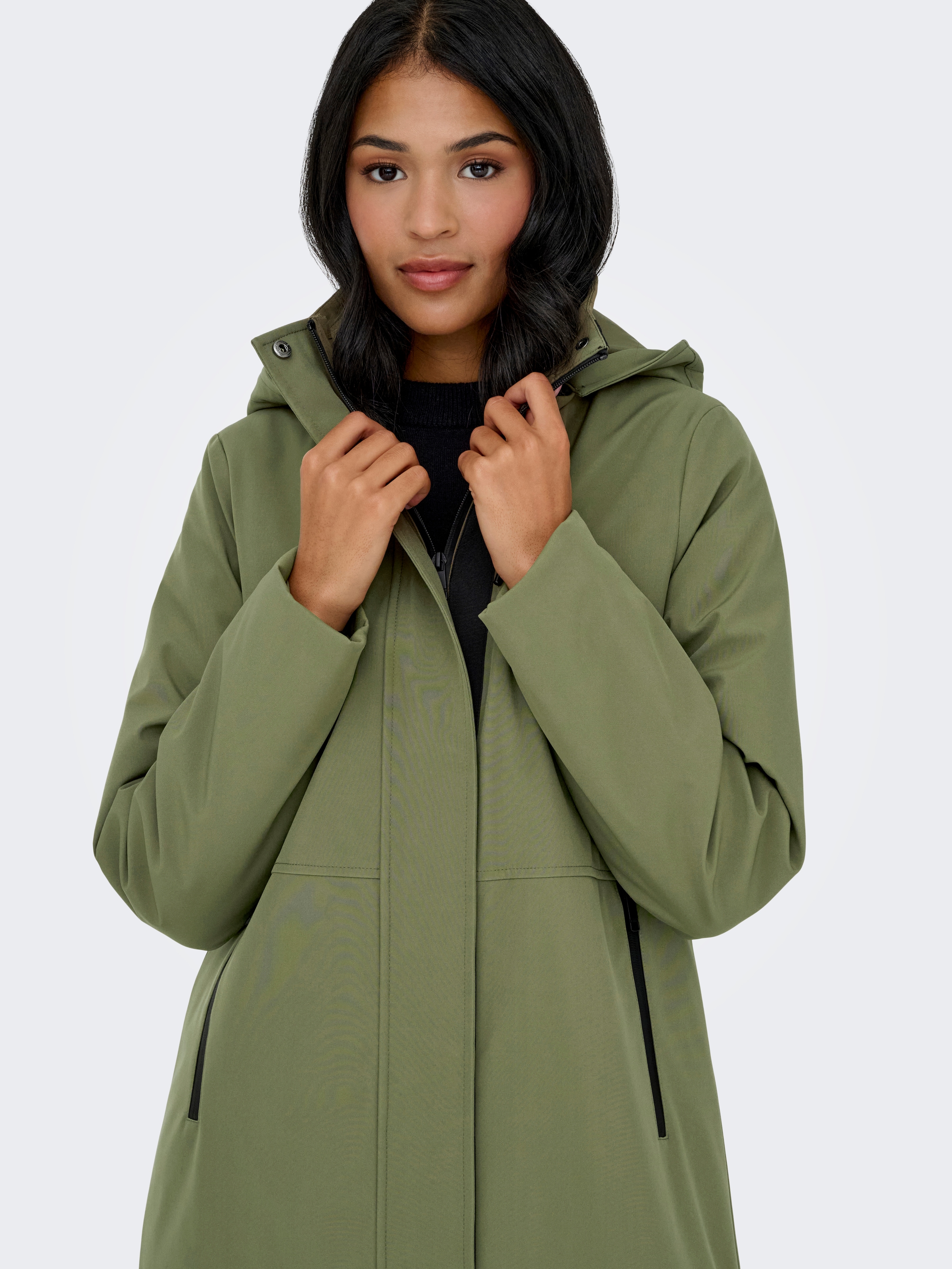 ONLY Parka »ONLKARA LIFE PARKA CC OTW«, mit Kapuze