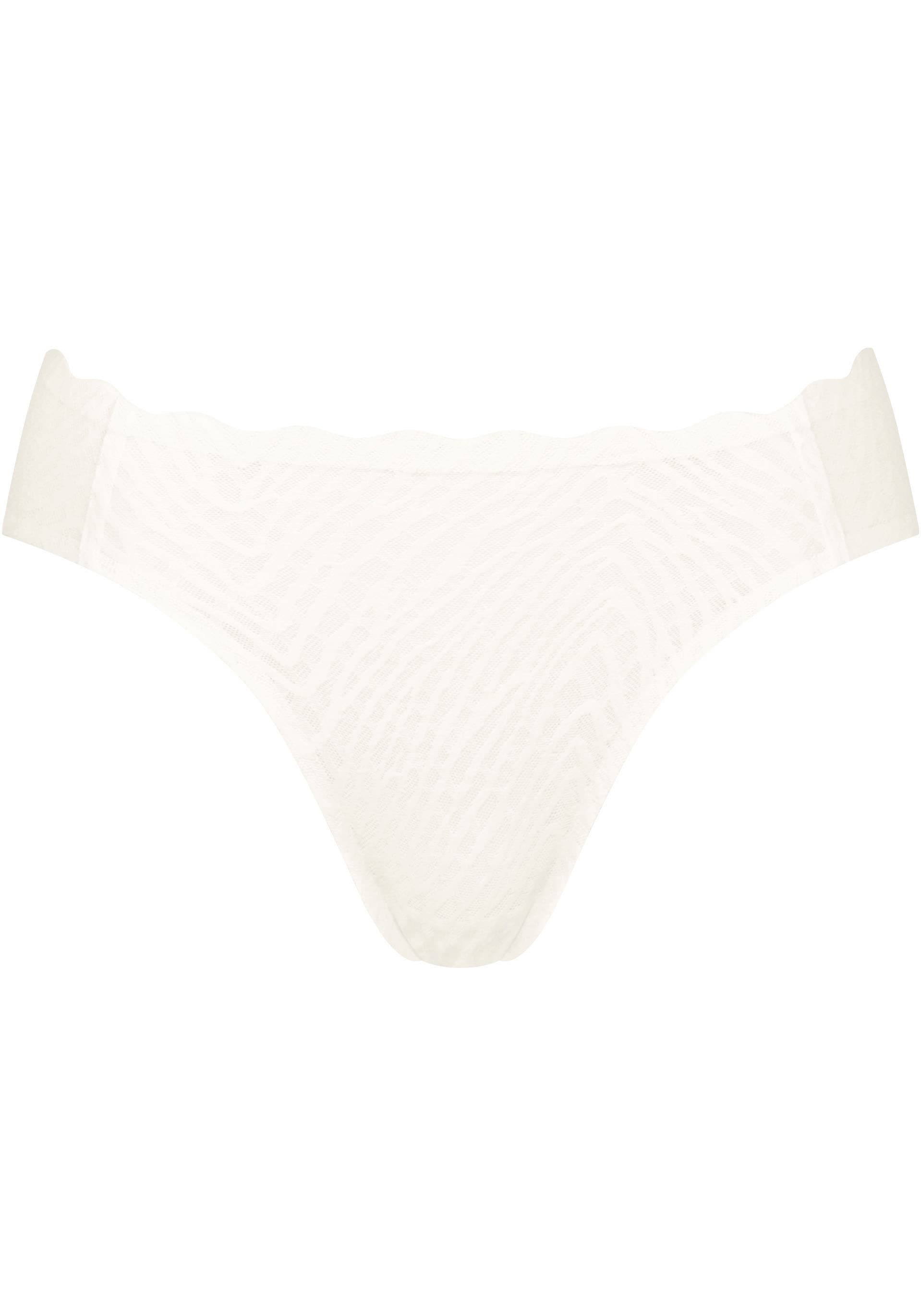 sloggi Slip »ZERO Feel Bliss High leg«, nahtlos mit Spitzenoptik