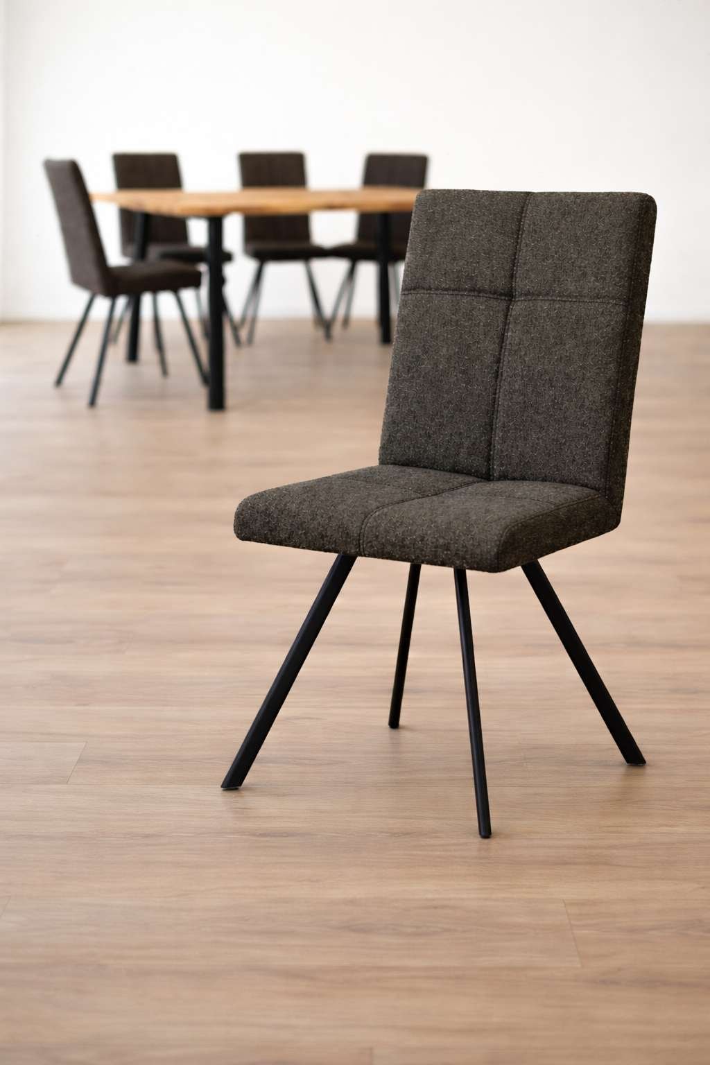 Home affaire Eckbankgruppe »Mia Essecke, Sitzgruppe, Eckbankgruppe, Küchenbankgruppe« Set, 4er, 4 tlg. Eckbank mit Wellenfederung; Tisch in Eiche massiv