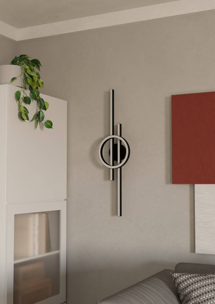 EGLO Deckenleuchte »AMANDOLO« LED-Modul 1 Stk. RGB | warmweiß - kaltweiß dimmbare Deckenlampe, Fernbedienung, Metall, RGB Backlight