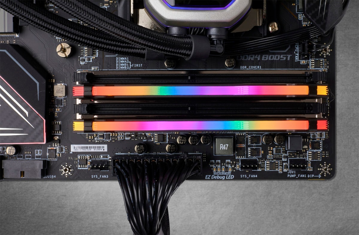 Corsair PC-Arbeitsspeicher »VENGEANCE® RGB PRO 32 GB (2 x 16 GB) DDR4 DRAM 3.600 MHz C18«