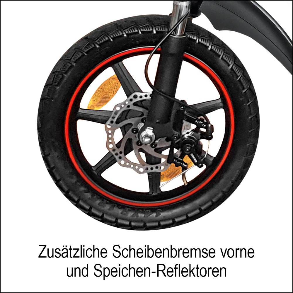 Didi THURAU Edition E-Bike »Mini E-Faltrad Didi City«, Heckmotor 250 W