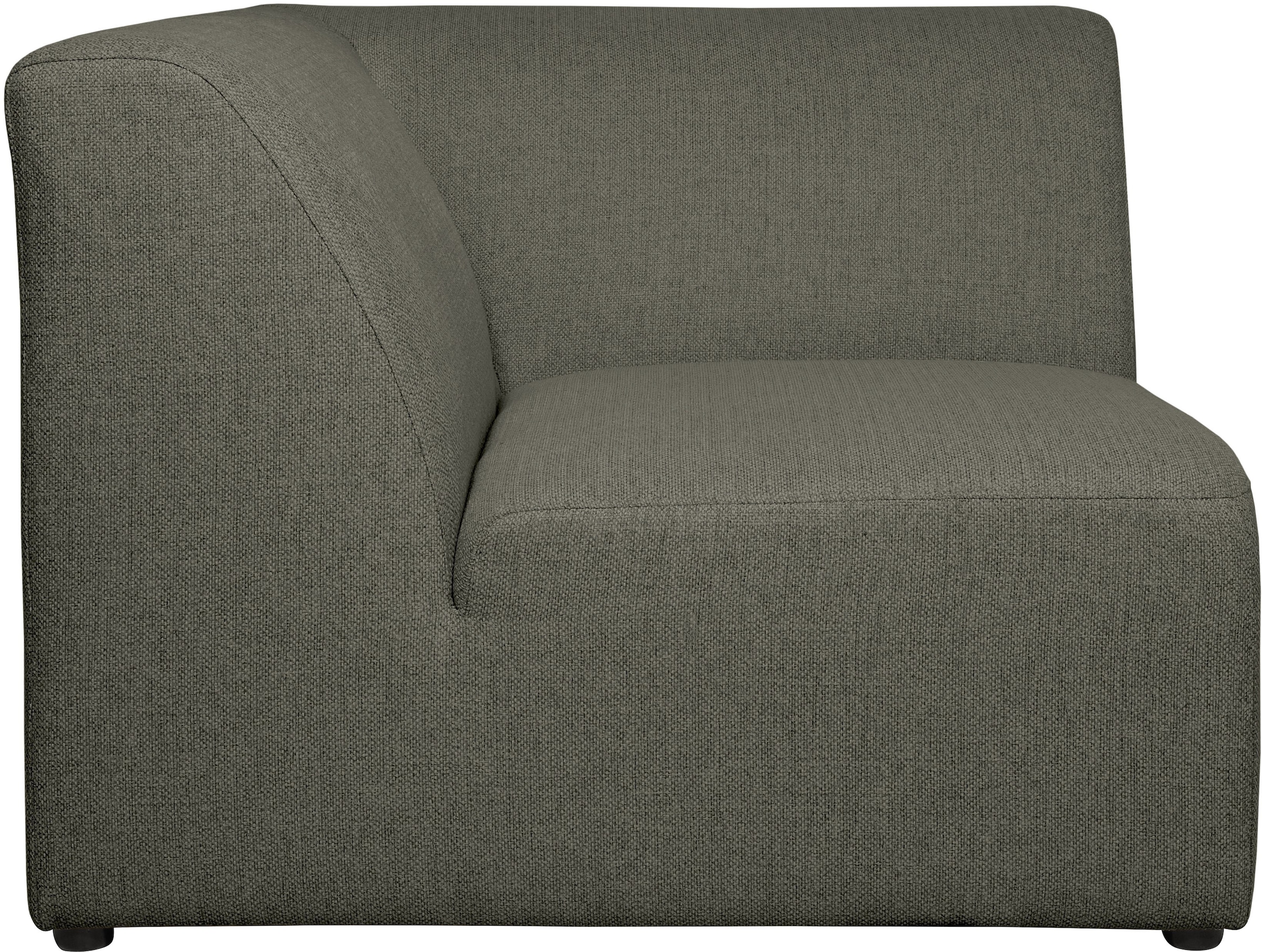 INOSIGN Sofa-Eckelement »Koa, Sofamodul, passend zur Serie KOA«, in Webstoff, weicher Lounge-Sitzkomfort