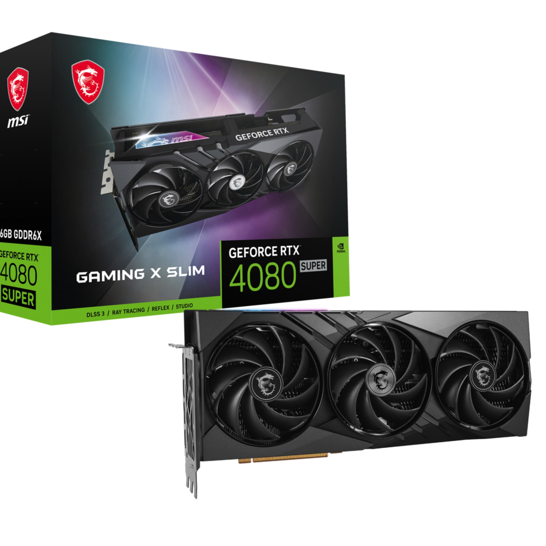 Grafikkarte »GeForce RTX 4080 SUPER 16G GAMING X SLIM«