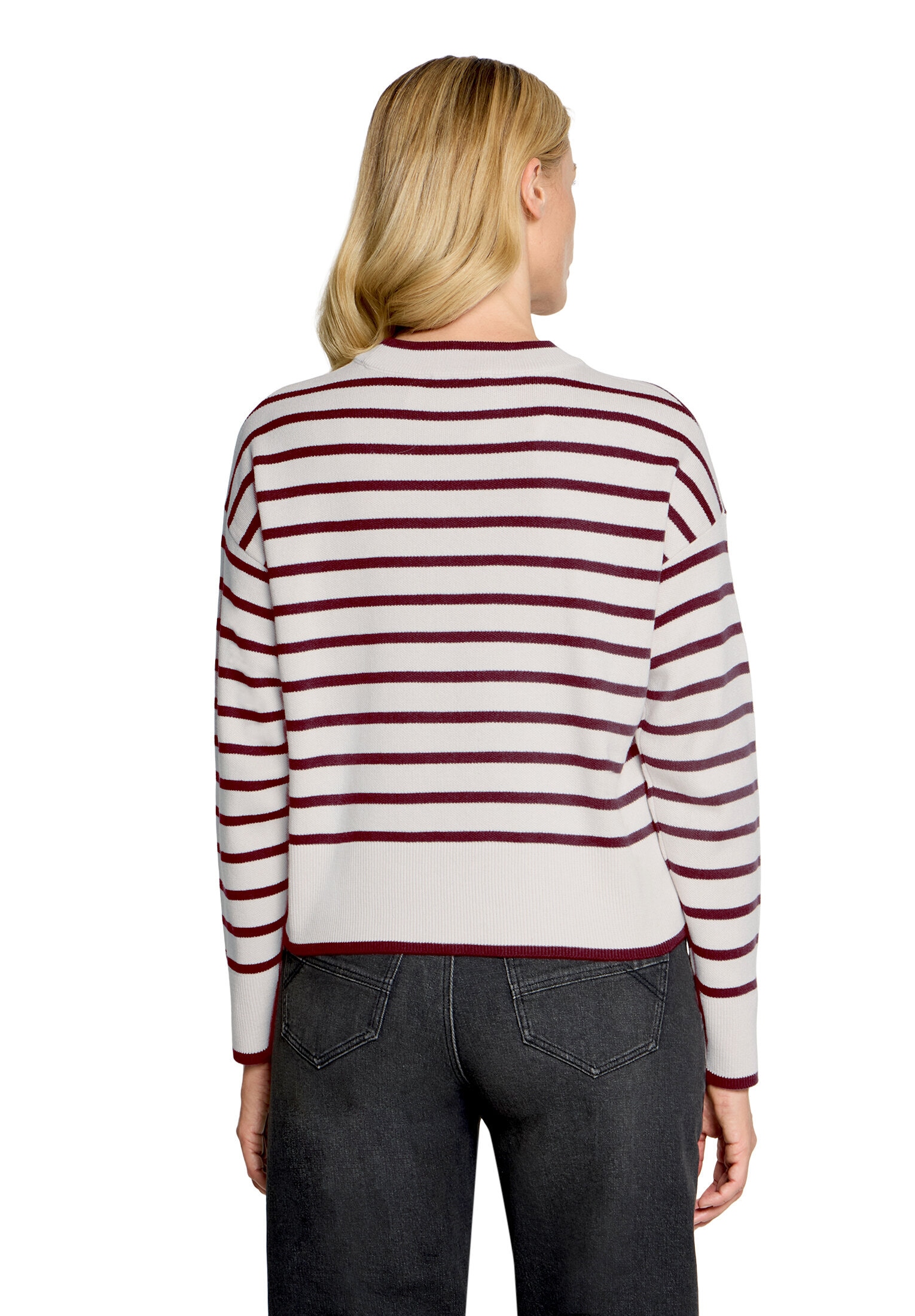 Betty&Co Strickpullover »Strickpullover mit Streifen«