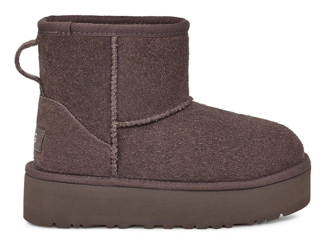 UGG Plateaustiefel »KIDS' CLASSIC MINI PLATFORM«, Winterboots, Plateau Boots, Schlupfstiefel mit Warmfutter