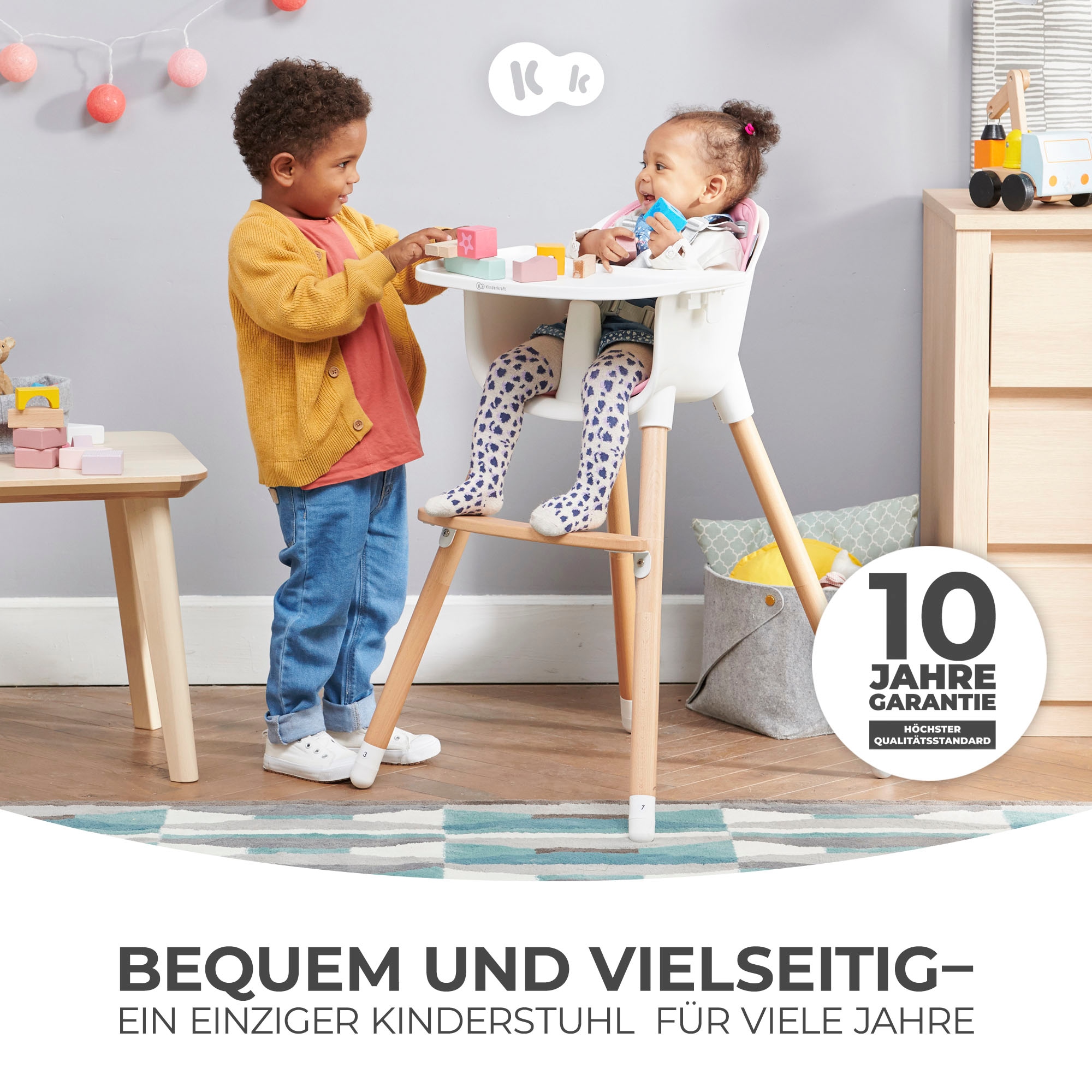 Kinderkraft Hochstuhl »SIENNA«