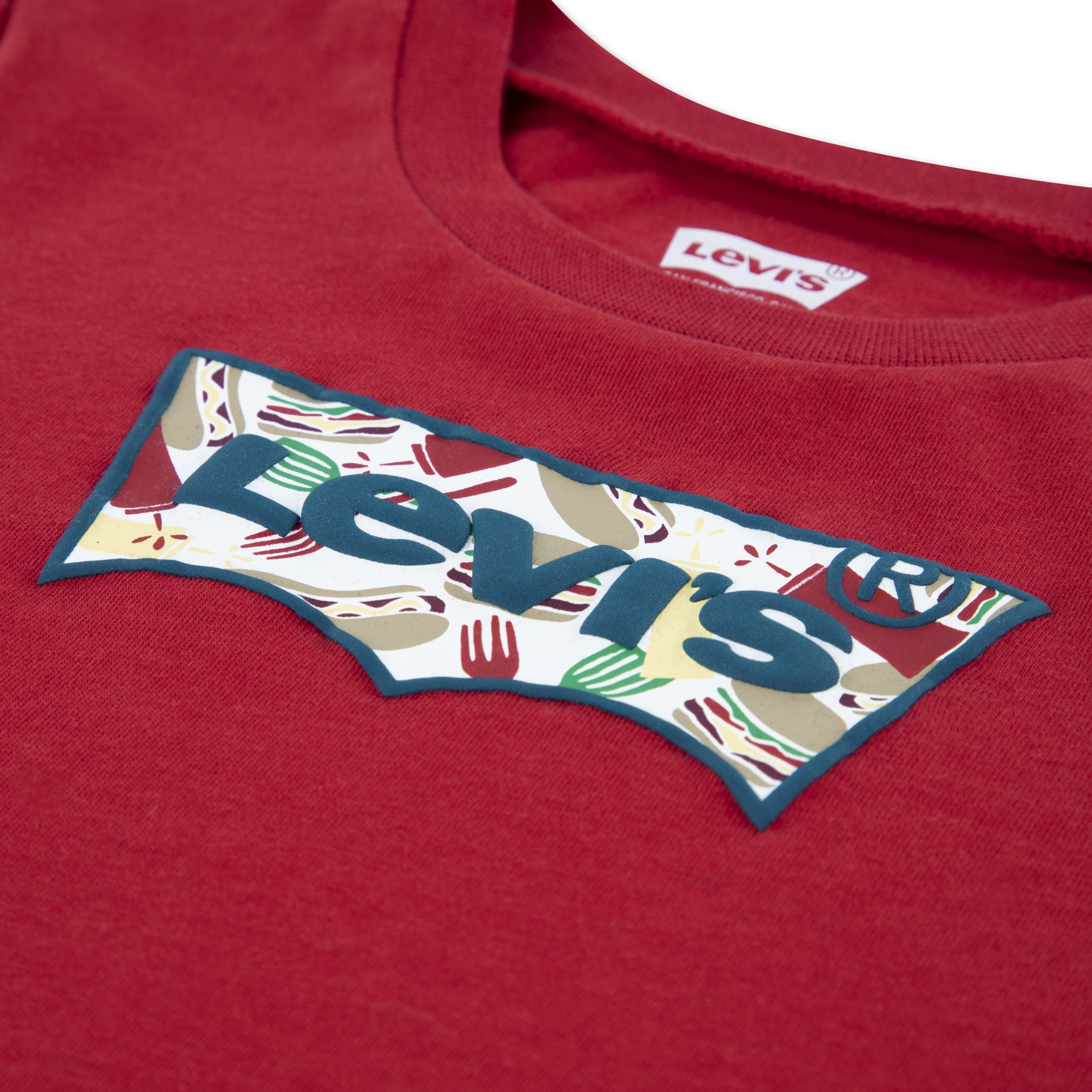 Levi's® Kids T-Shirt »LVB BARBECUE BATWING TEE« for Boys, mit Print