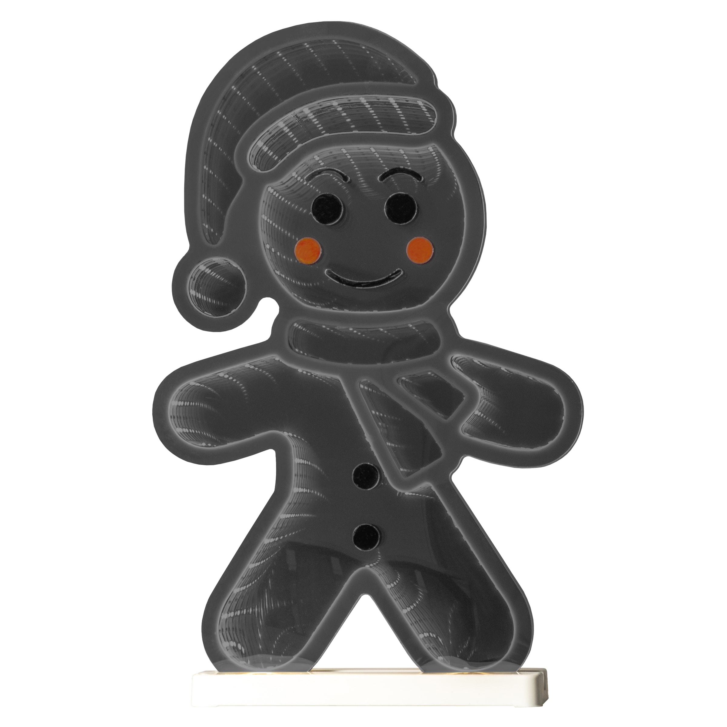 my home LED Dekofigur »LED-Lebkuchenmann Evaya« LED-Modul Warmweiß Tiefenillusion mit 3D-Effekt, von beiden Seiten zu sehen