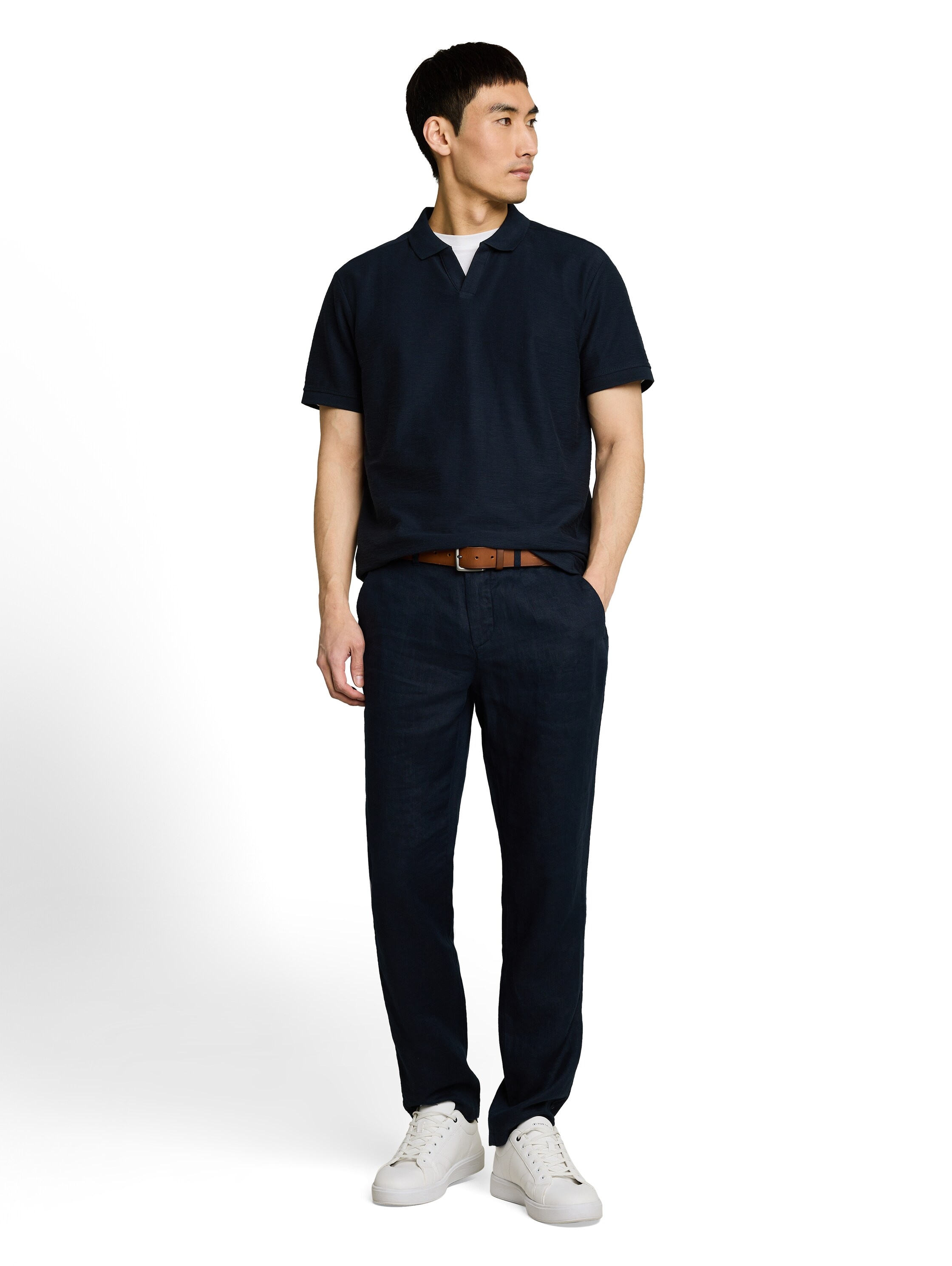TOM TAILOR Kurzarmshirt mit Polokragen