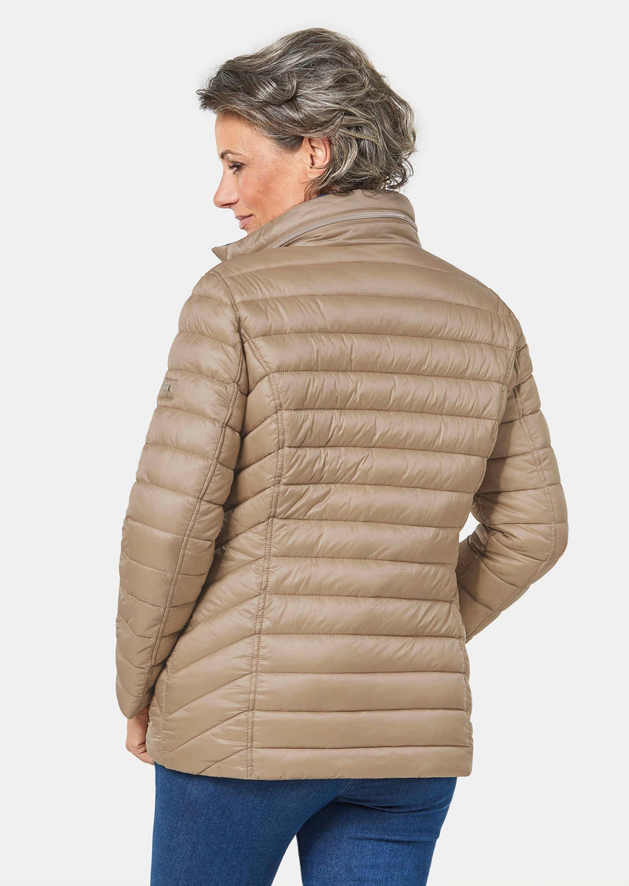 GOLDNER Steppjacke »Leichte Steppjacke in knitterarmer Ware« Leichte Wattierung mit Diagonalstepp