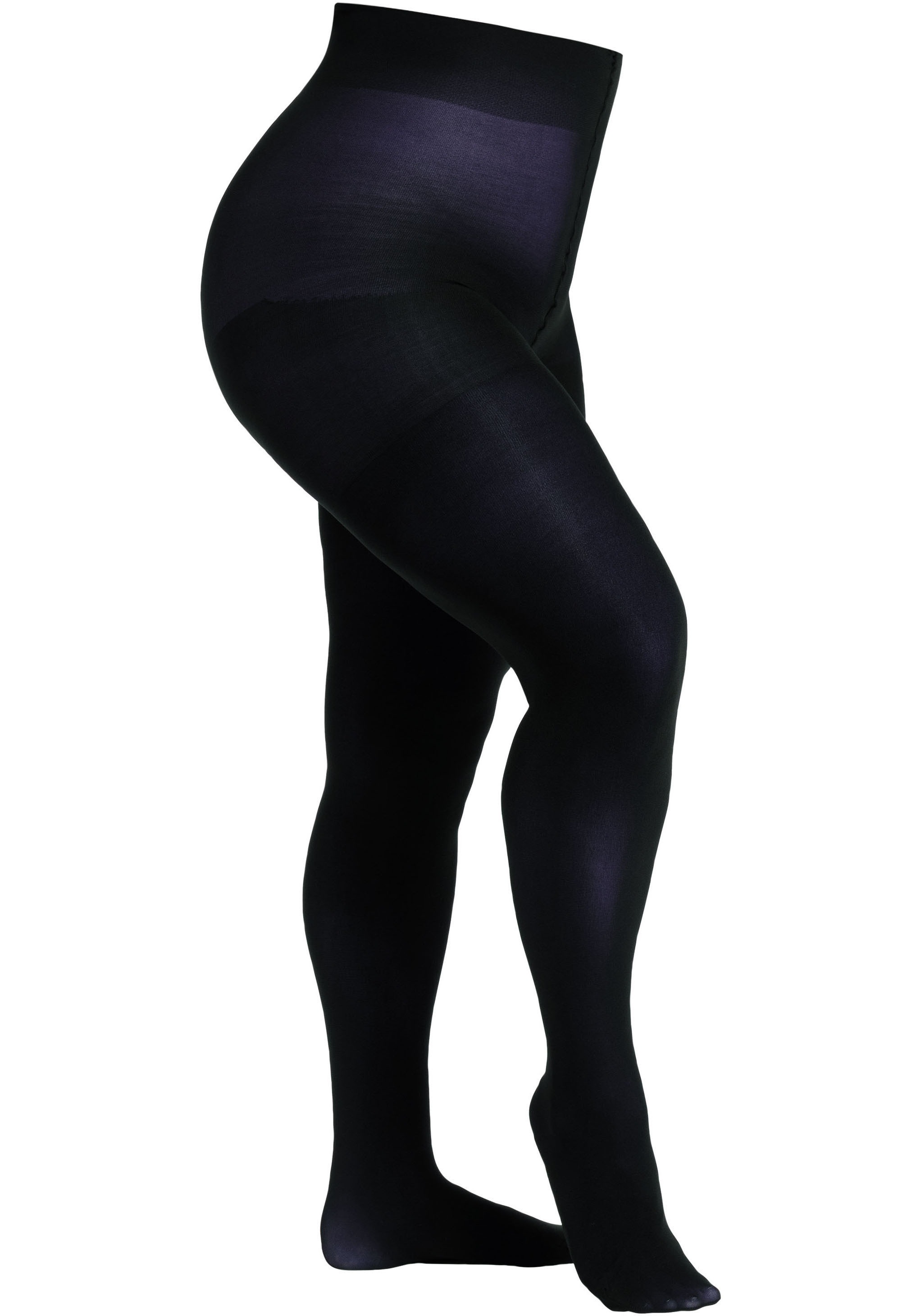 Camano Feinstrumpfhose »fine curvy«, mit großen Größen