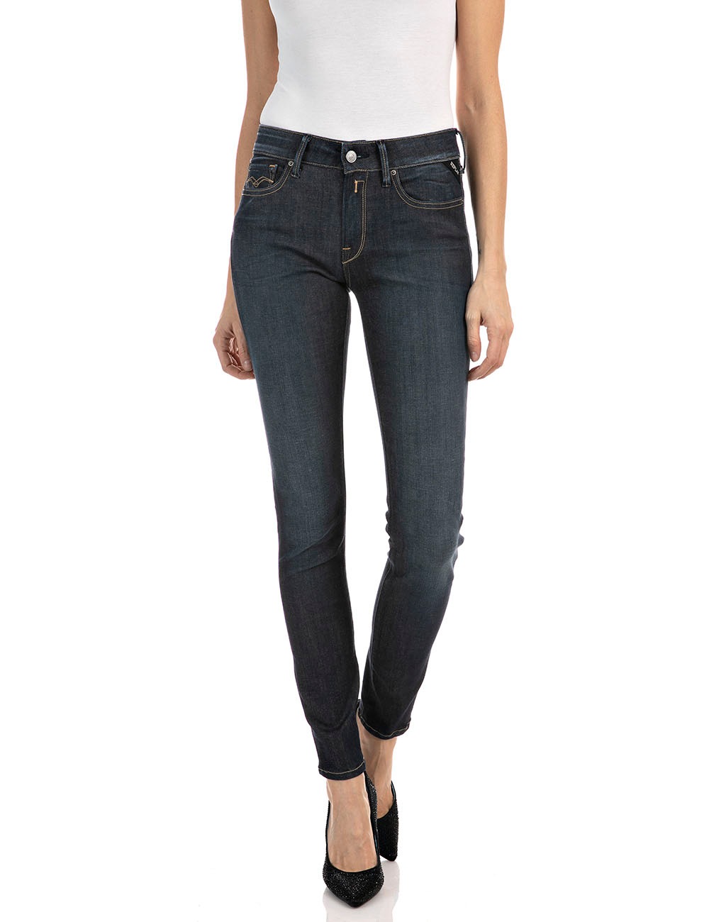 Replay Skinny-fit-Jeans »New Luz - Hyperflex re-used«, is made with recycled materials