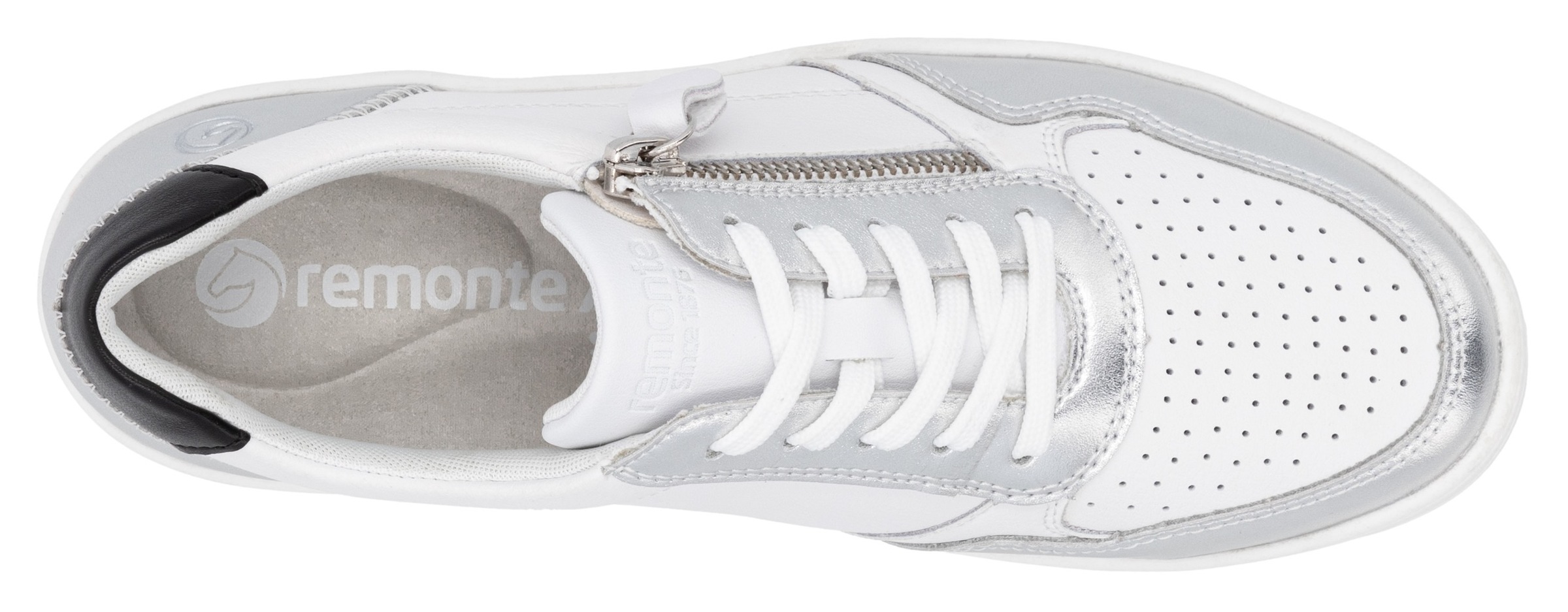 Remonte Plateausneaker, Freizeitschuh, Halbschuh, Schnürschuh mit Schaftrandpolsterung