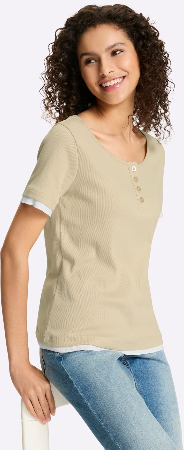 heine 2-in-1-Shirt »Shirt« 1 tlg.