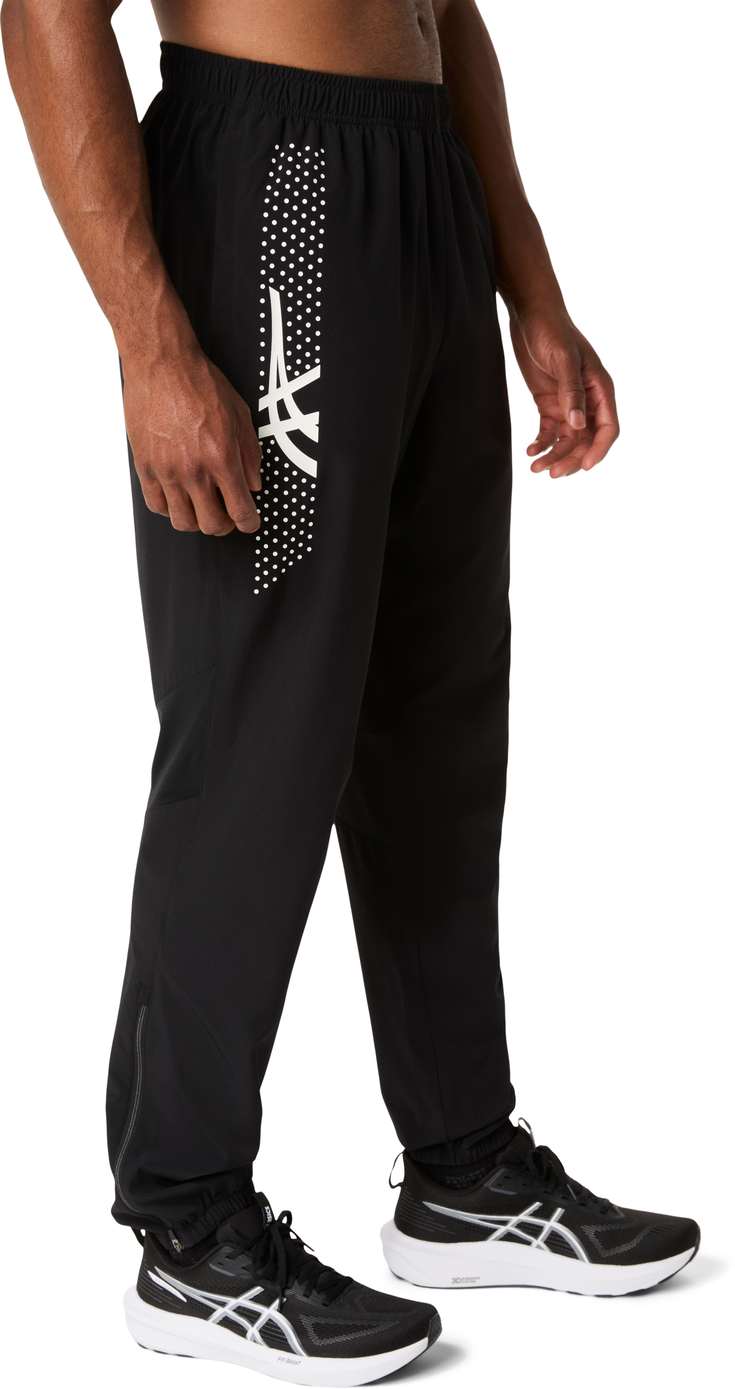 Asics Laufhose »ICON PANT«  Schnelltrocknend, Atmungsaktiv, Reflektierend