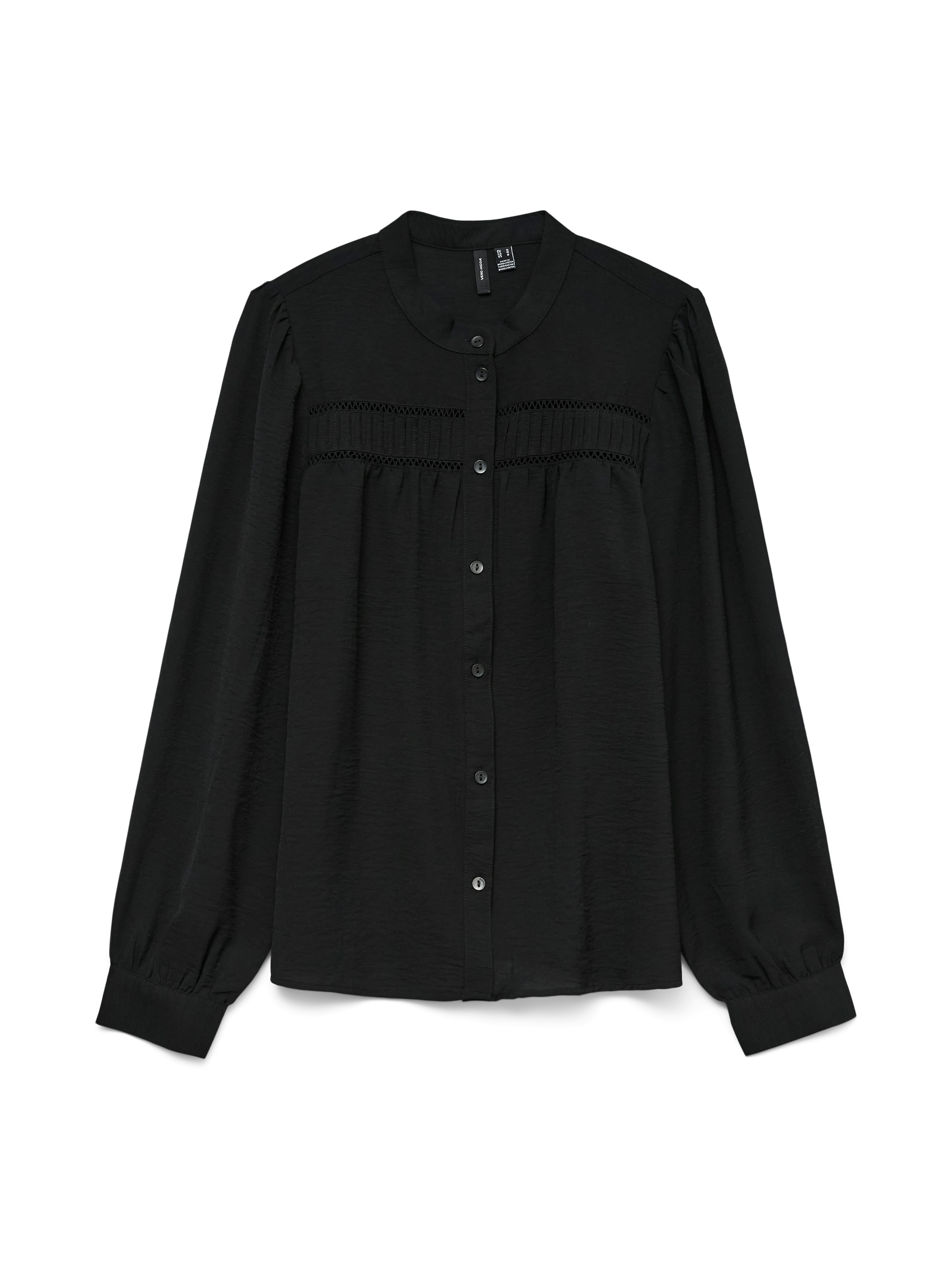Vero Moda Langarmbluse »VMEMMA LS LACE SHIRT WVN GA NOOS«