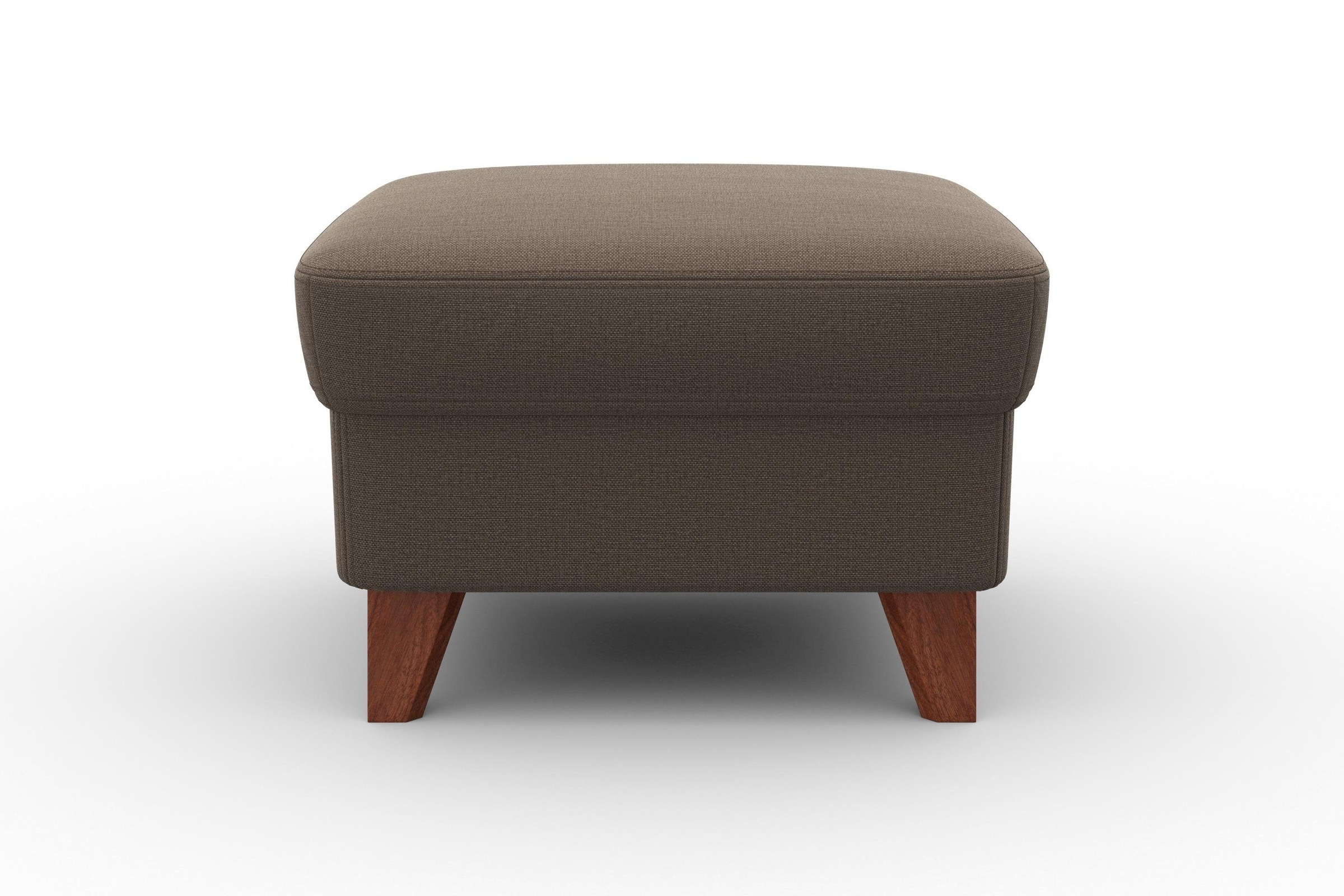 machalke® Hocker »amadeo«, mit wengefarbenen Beinen
