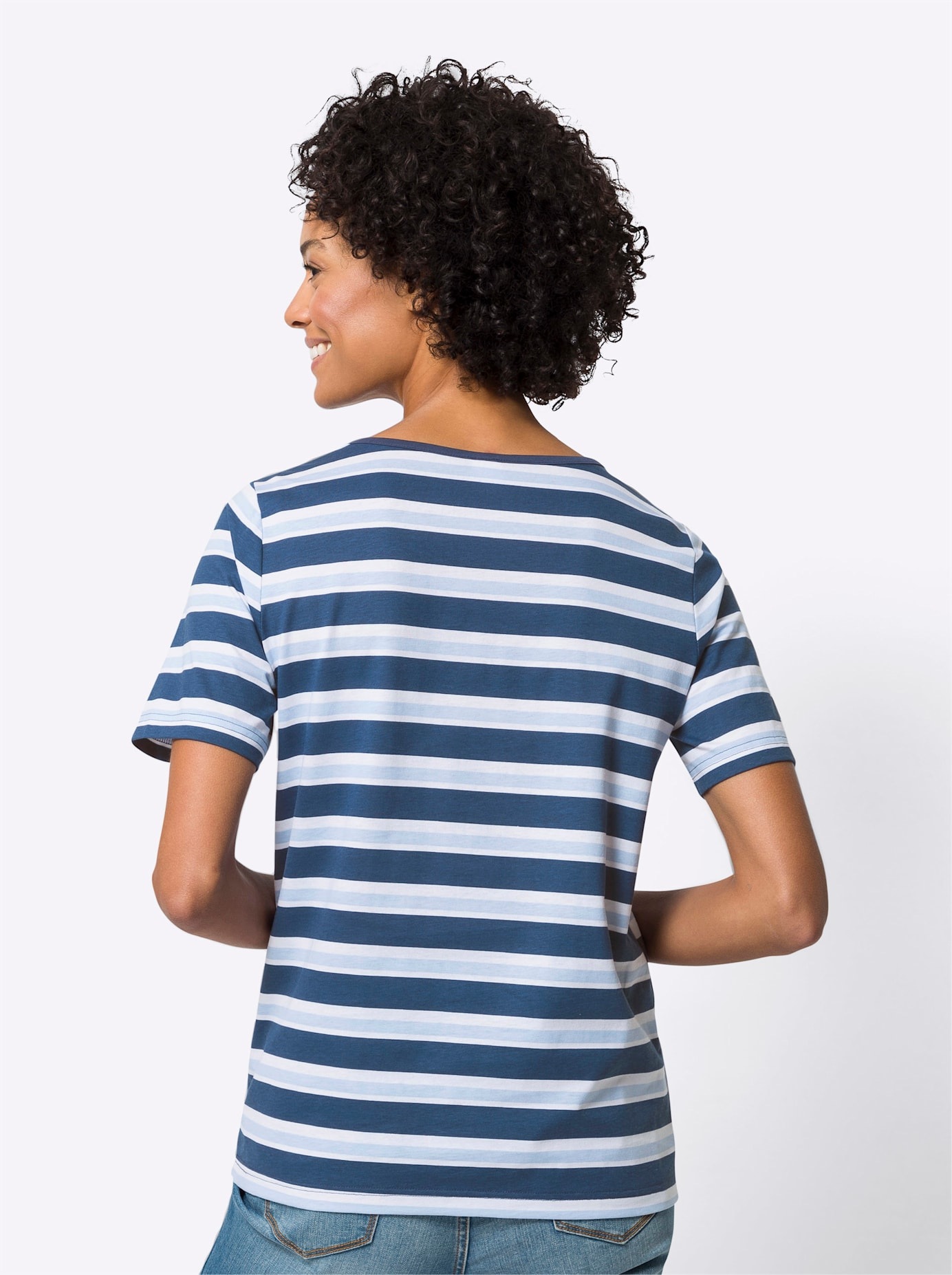 Classic Basics Rundhalsshirt »Ringelshirt«, (1 tlg.)