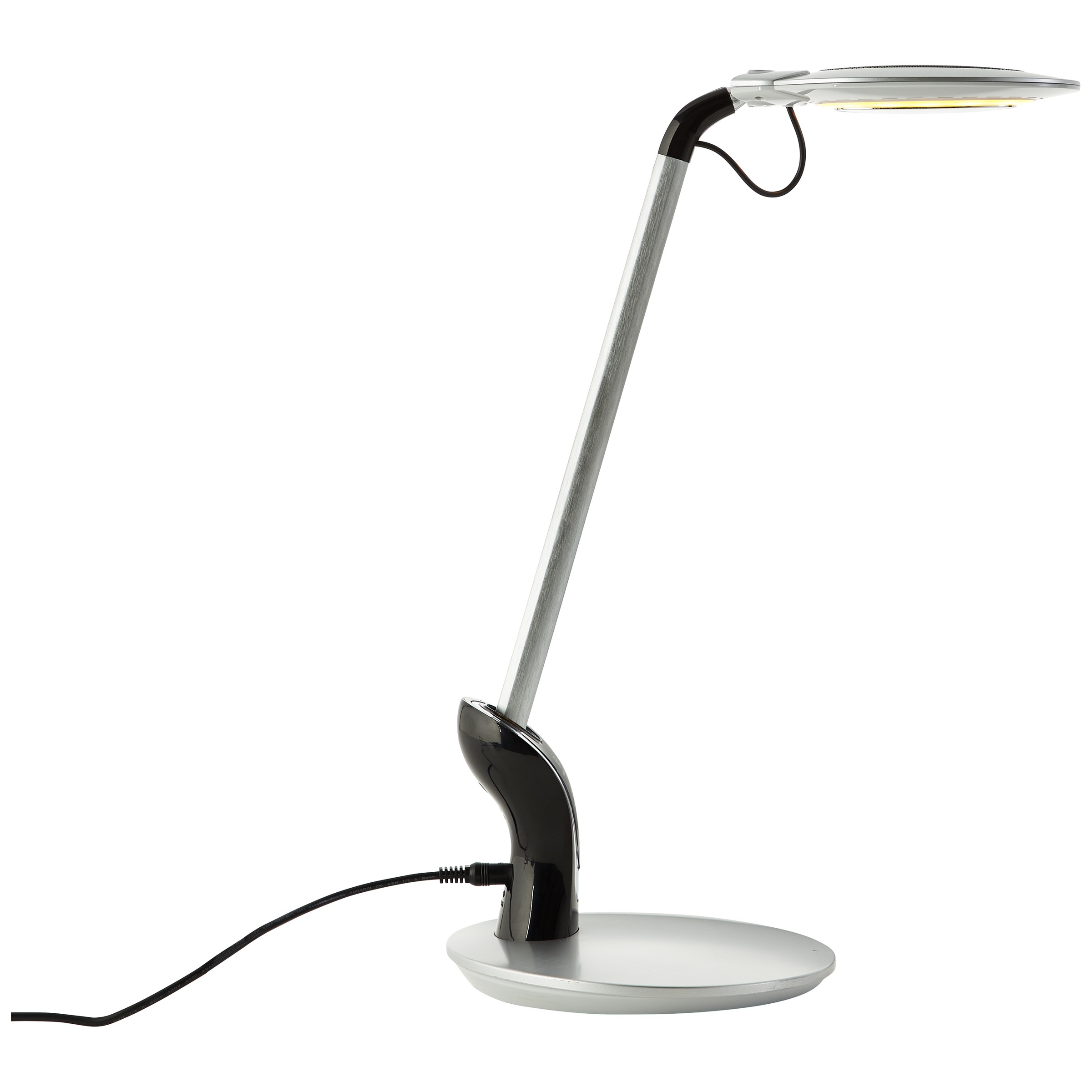 Brilliant Leuchten Elina LED Tischleuchte silber