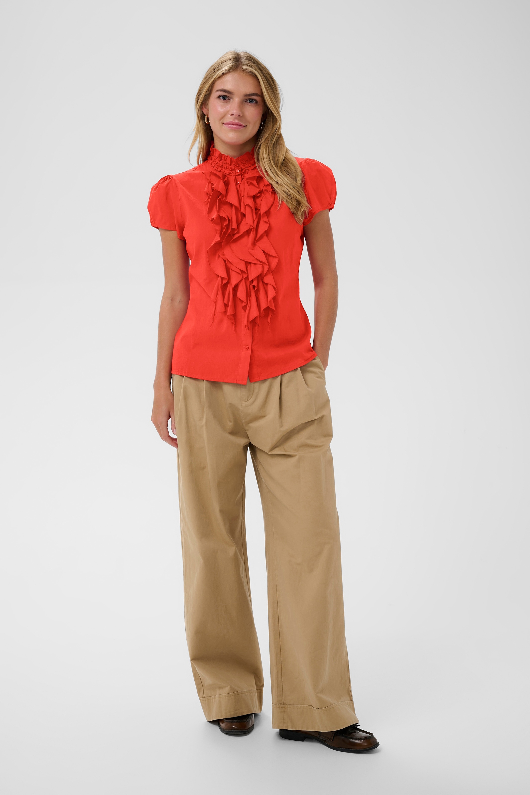 Saint Tropez Kurzarmbluse »TilliSZ SS Shirt«