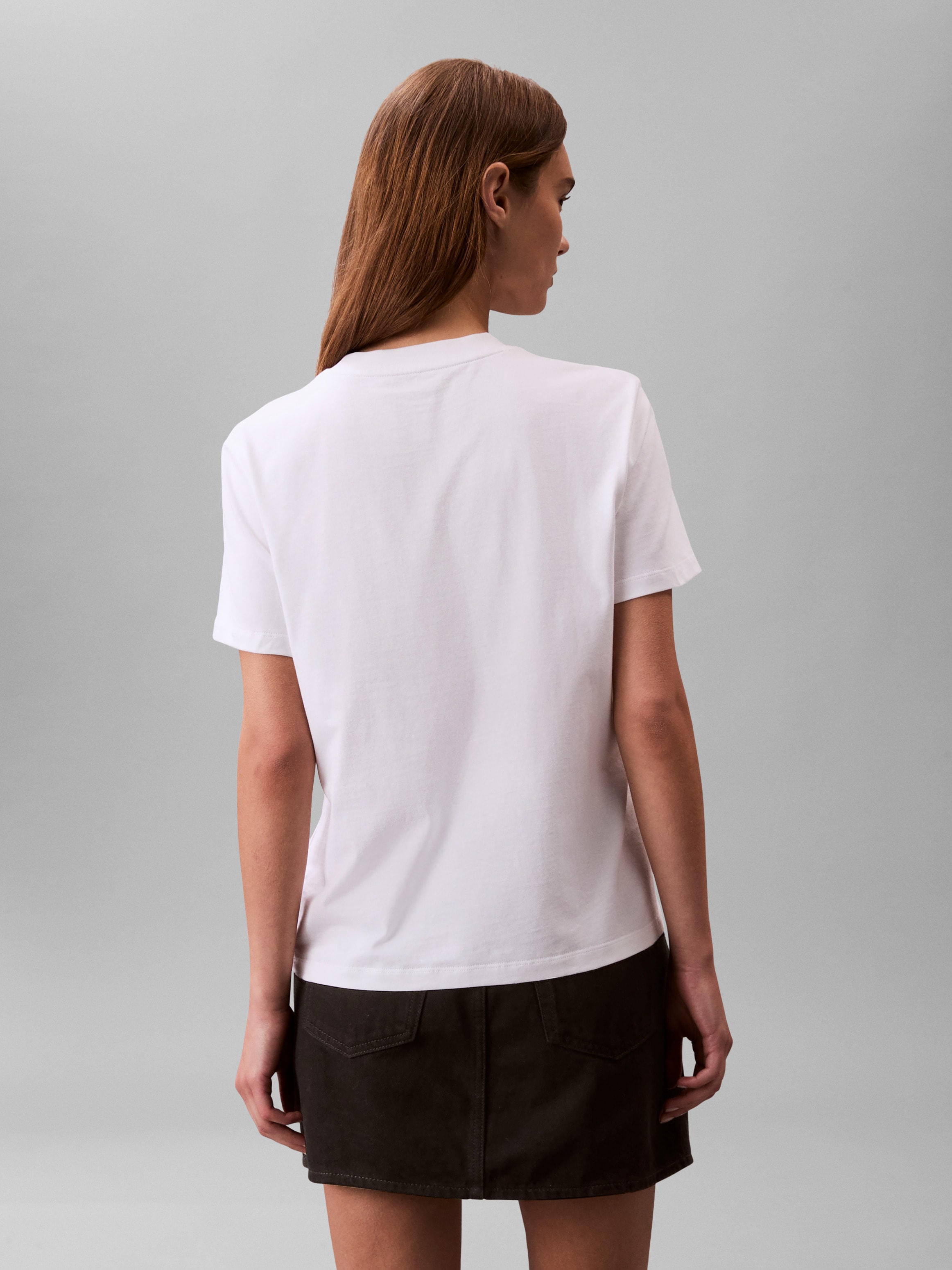 Calvin Klein Jeans T-Shirt »A- INST. LOGO CLASSIC TEE SS« mit Logoschriftzug