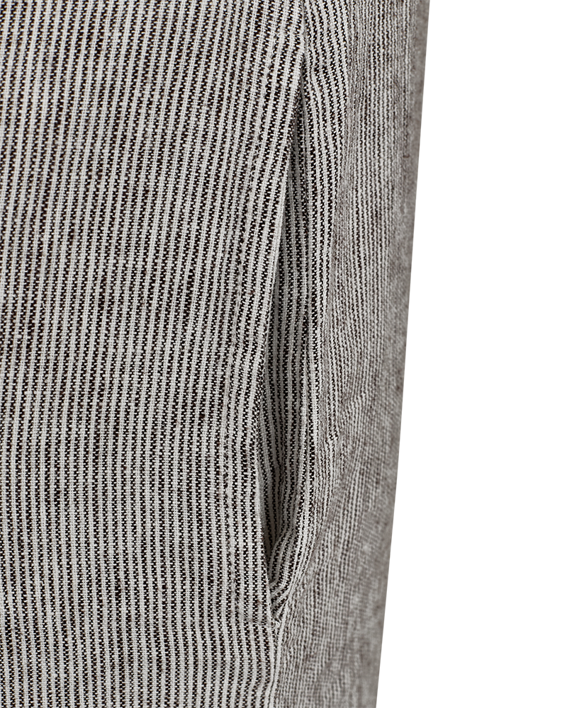 FREEQUENT Midikleid »FQLAVA-DRESS« gestreift, figurumspielend