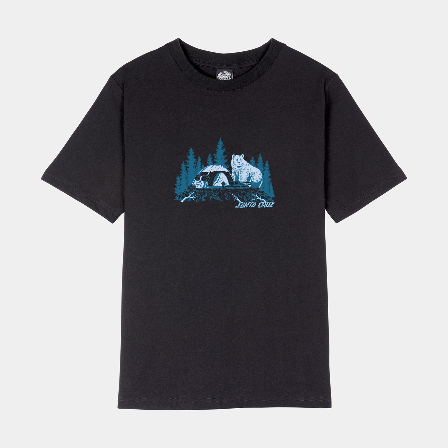 Santa Cruz T-Shirt »WOODLAND MINI STRIP FRONT T-SHIRT«, (1 tlg.)