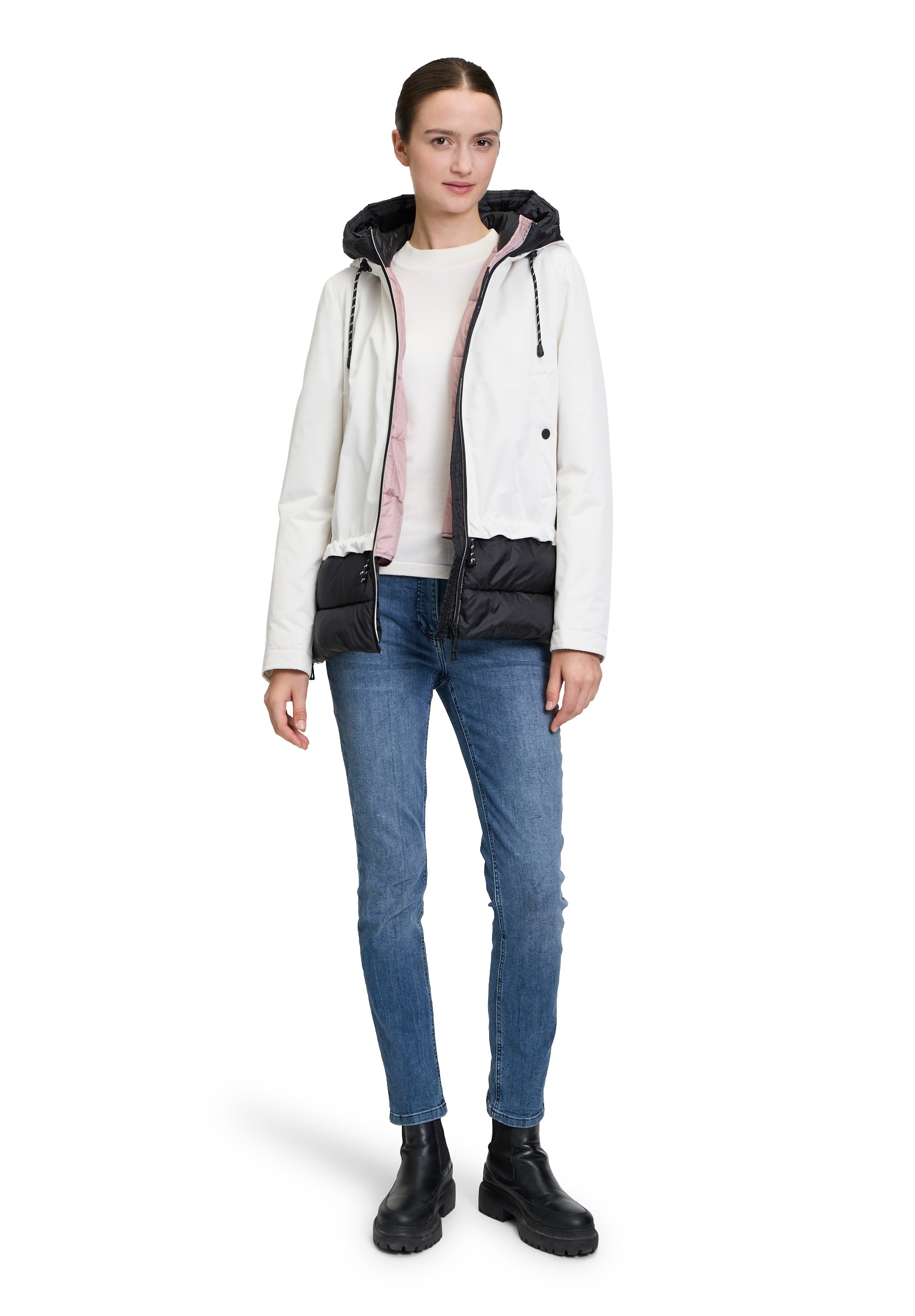 Amber & June Winterjacke »Winterjacke mit Kapuze«