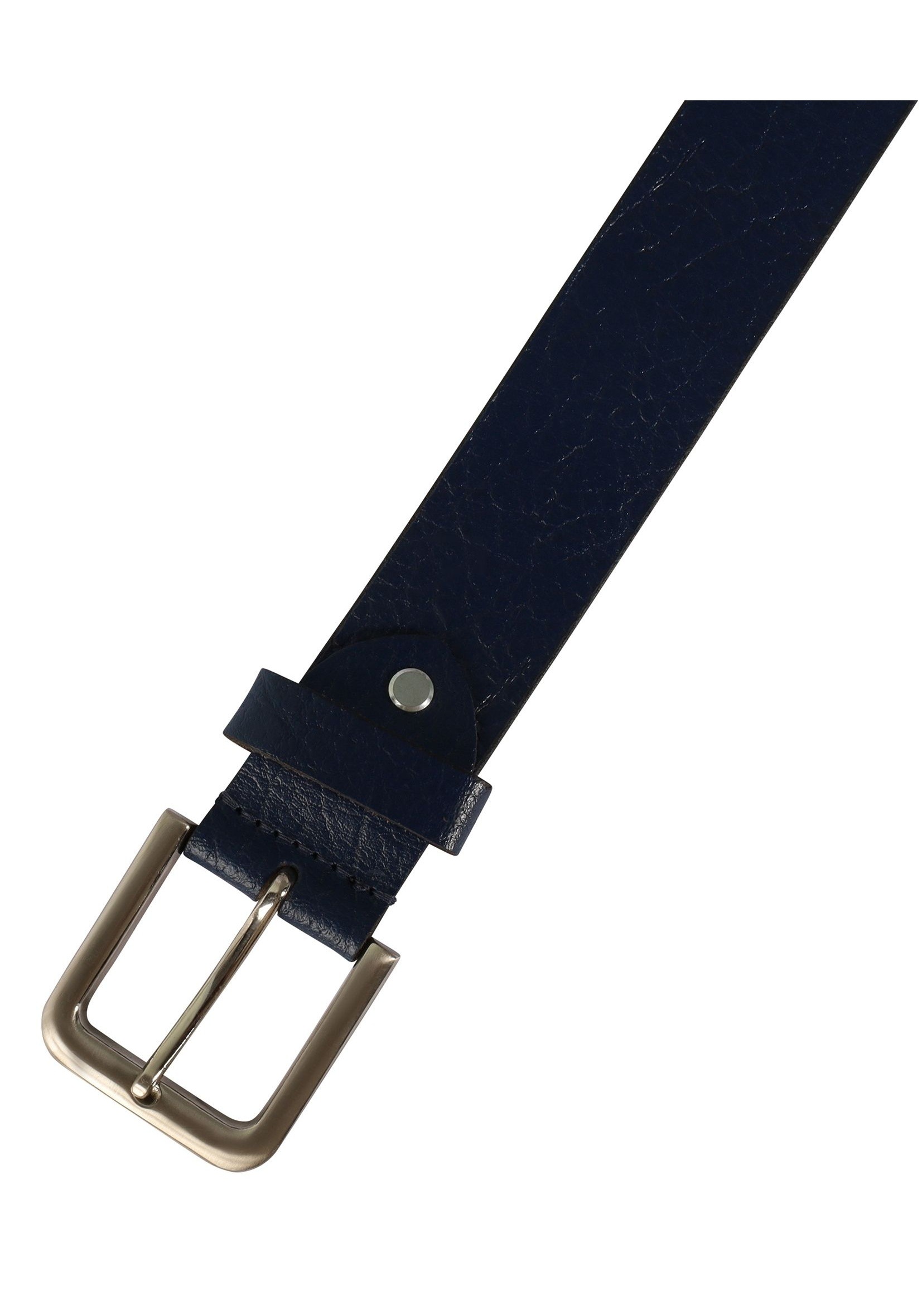 Leonardo Verrelli Ledergürtel »Echt Leder, dkl. blau, 2. Wahl , 90 cm - 140 cm (Bundweite)«