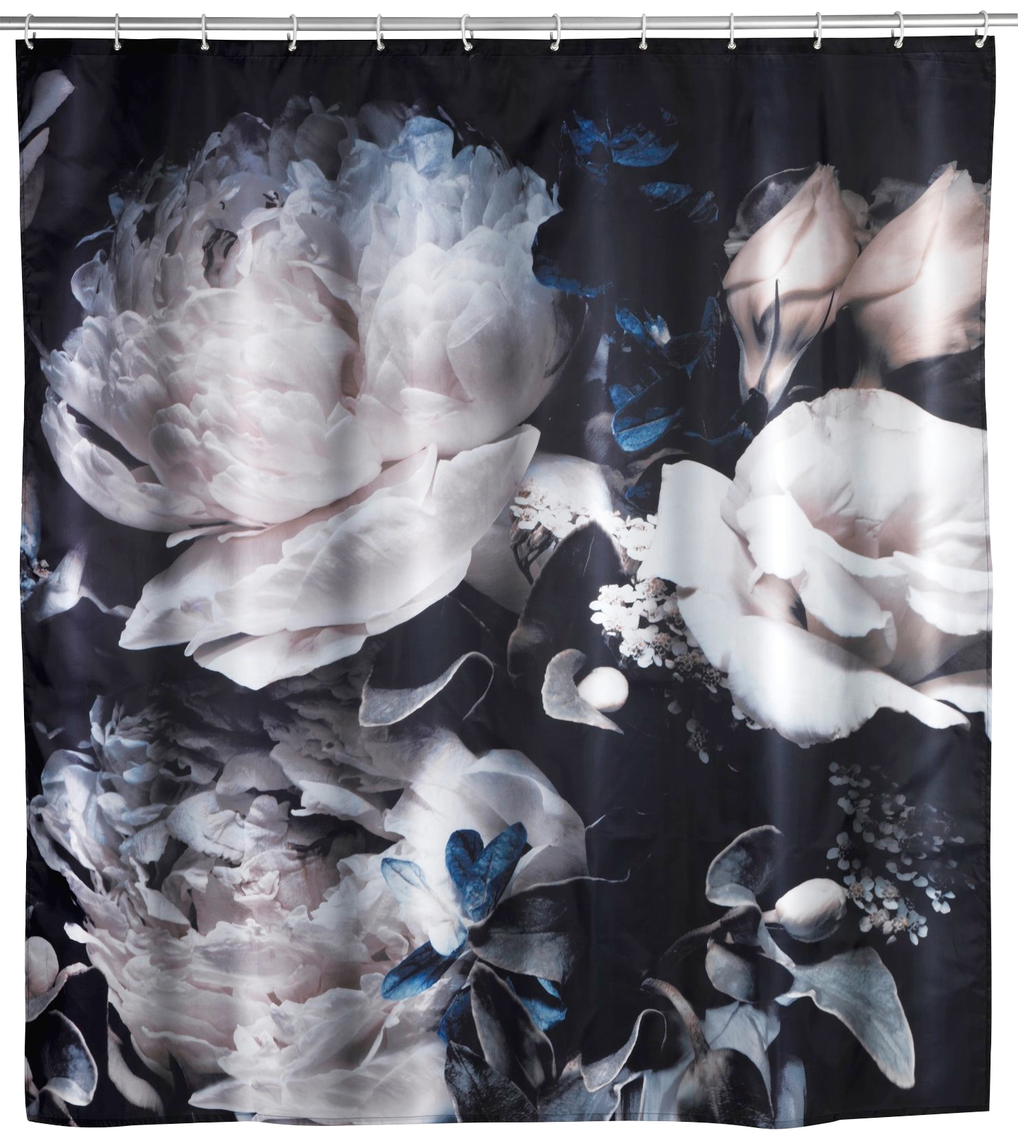 Duschvorhang »Peony«, Höhe 200 cm, Textil (Polyester)