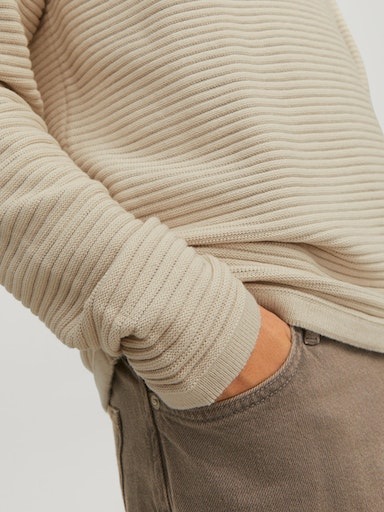 Jack & Jones Rundhalspullover »JJEMATT KNIT CREW NECK NOOS«