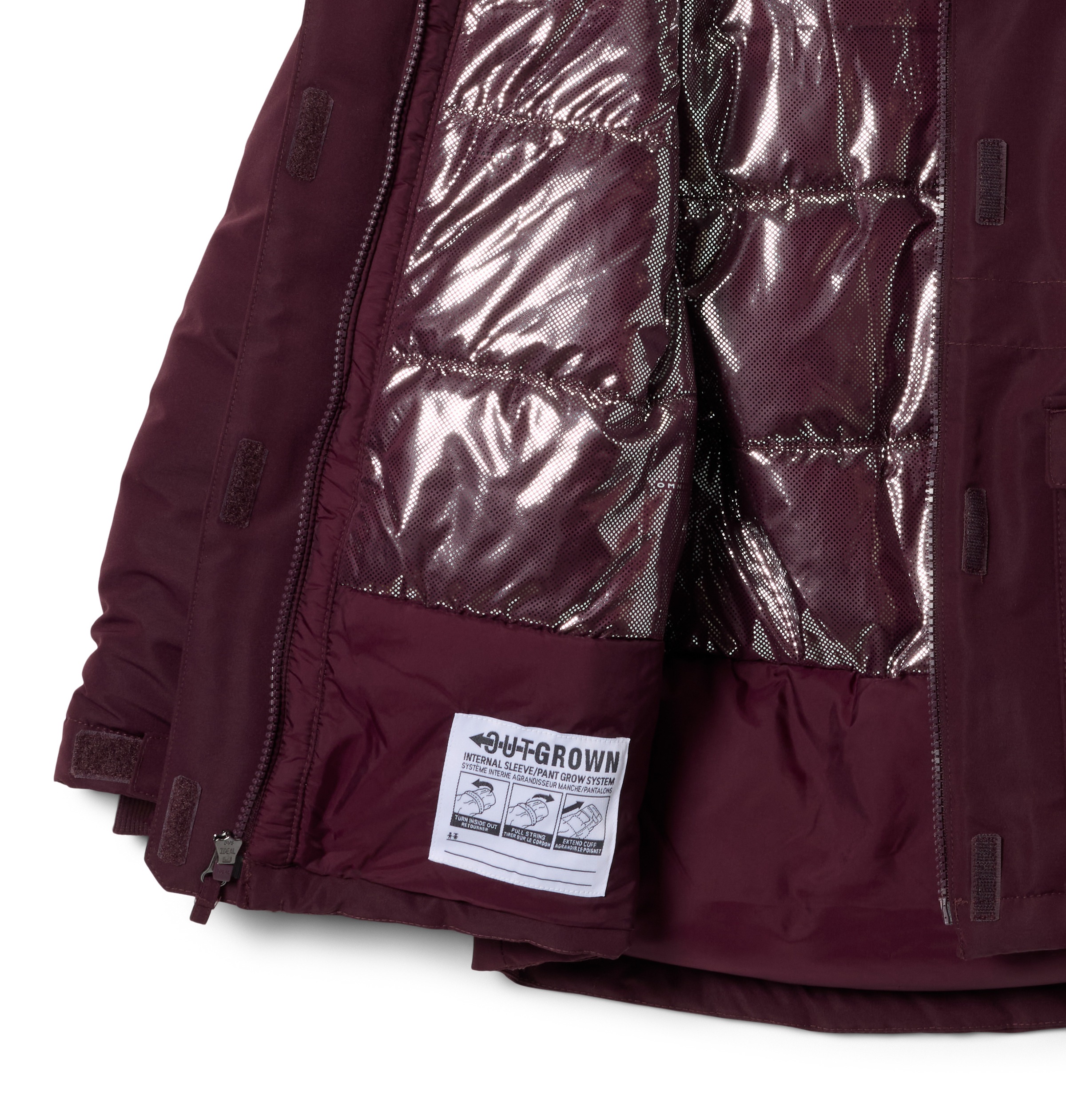 Columbia Wintermantel »Nordic Strider III Jacket« mit Reißverschluss, wärmeisolierende Wattierung, windabweisend