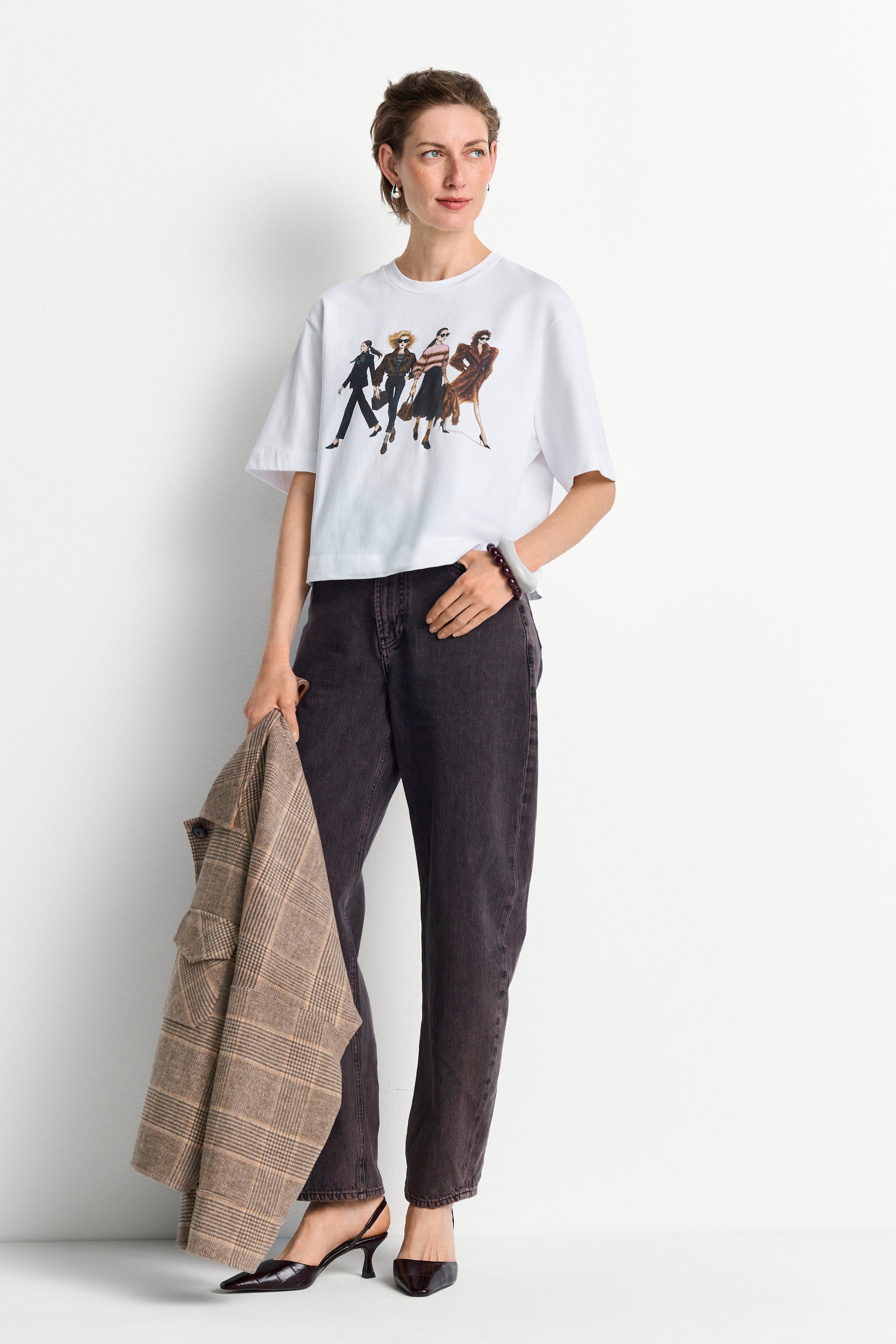 RICHROYAL T-Shirt Regular fit mit Modeprint