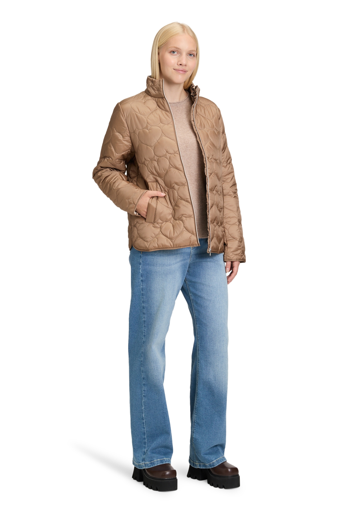 Cartoon Outdoorjacke »Outdoorjacke mit Steppungen«