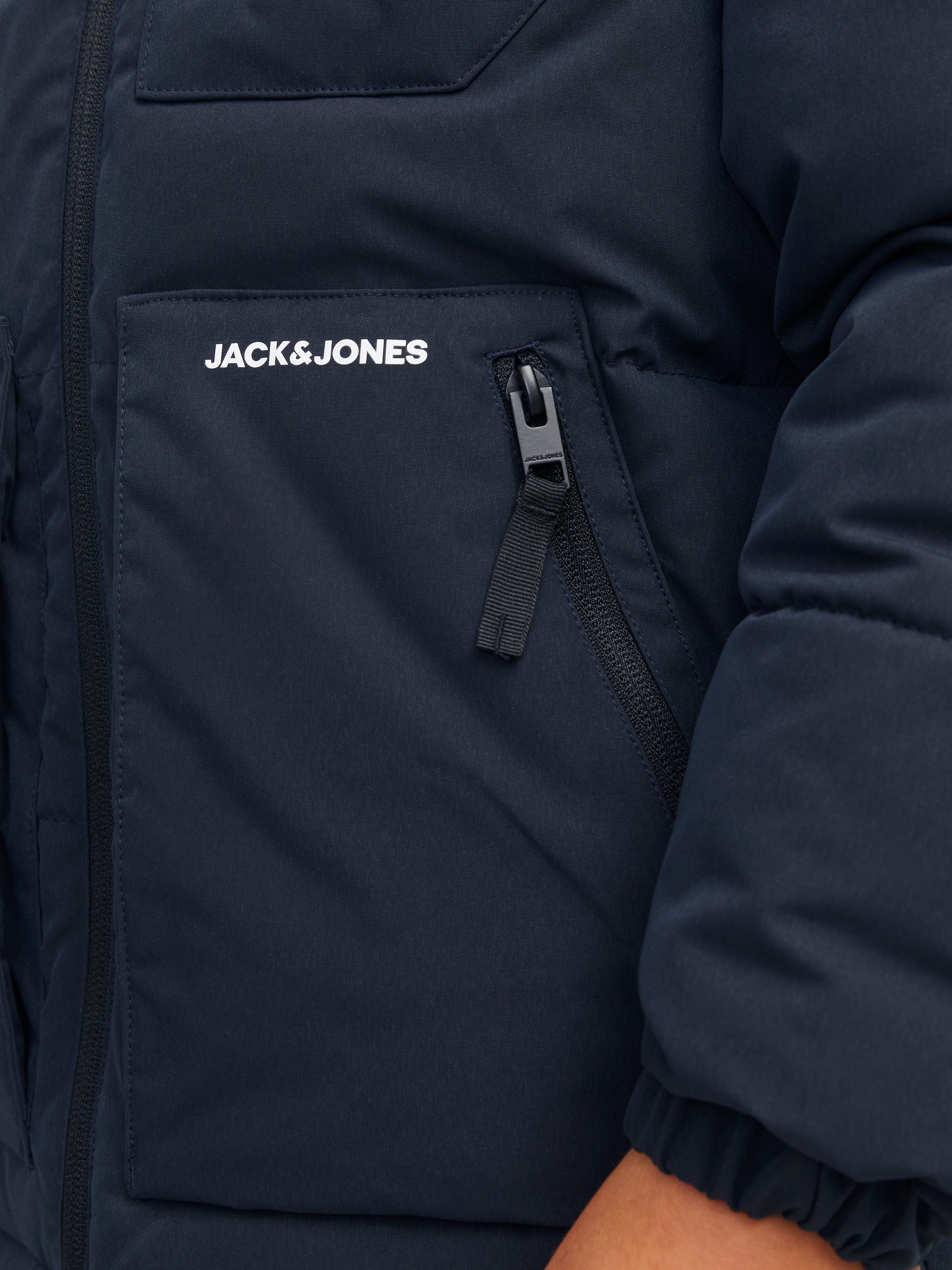 Jack & Jones Junior Steppjacke »JJEOTTO PUFFER JACKET SN JNR«, mit Kapuze