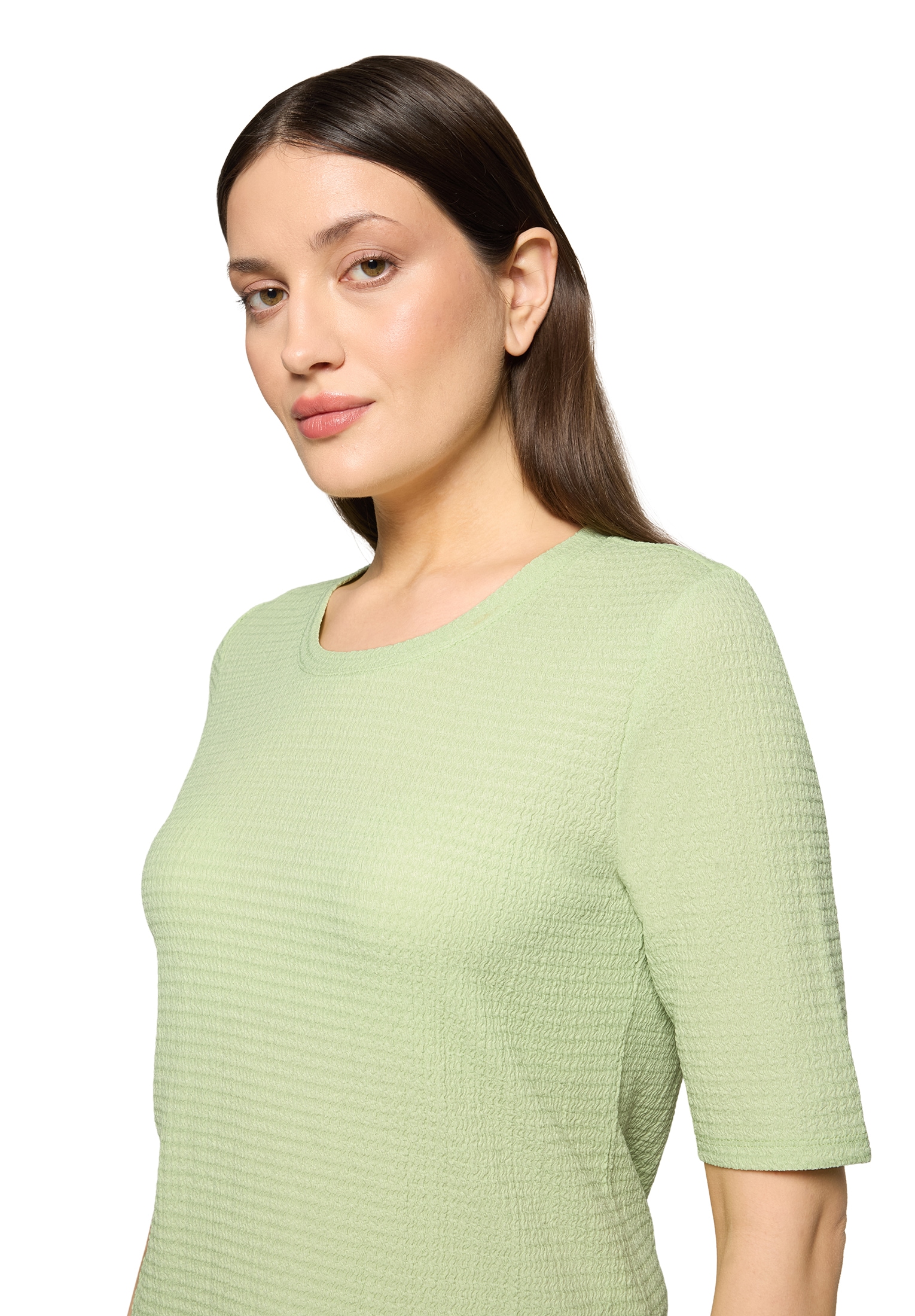 Betty Barclay Rundhalsshirt »Strukturshirt mit Rundhalsausschnitt«