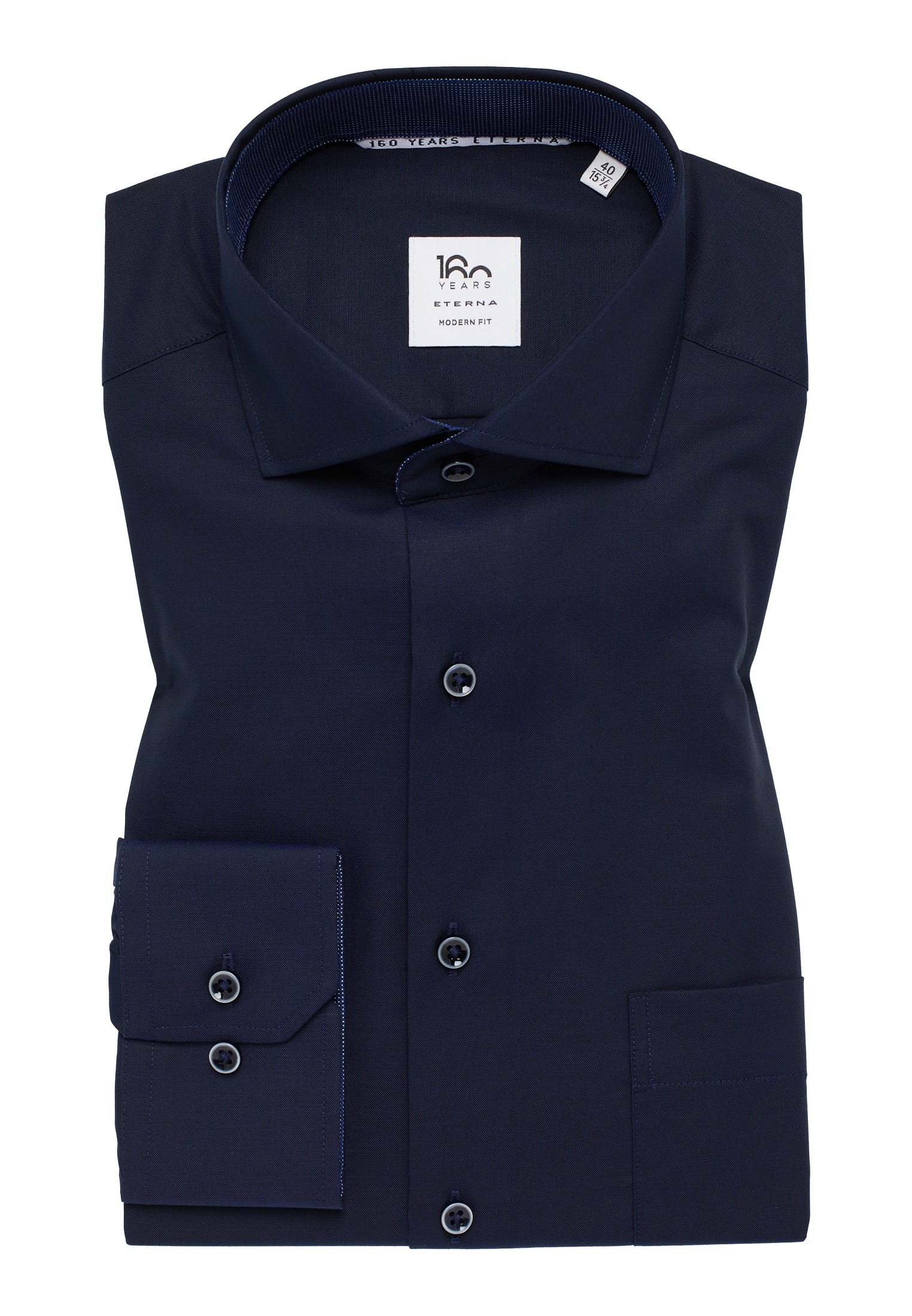 Eterna Langarmhemd »MODERN FIT« NON IRON (bügelfrei)