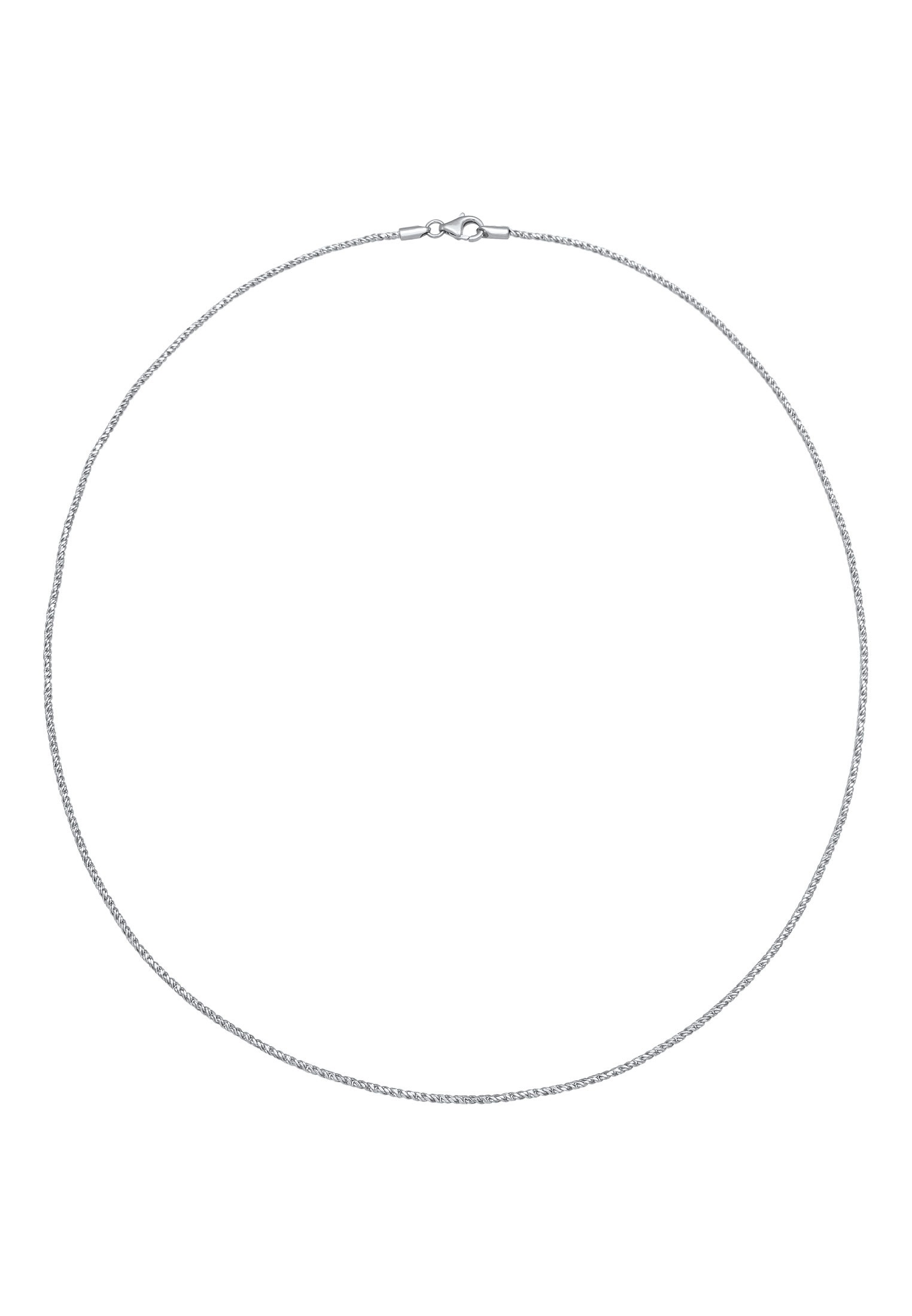 Kuzzoi Silberkette »Halskette Herren Kordelkette Gedreht Fein ca.2 mm 925 Silber«
