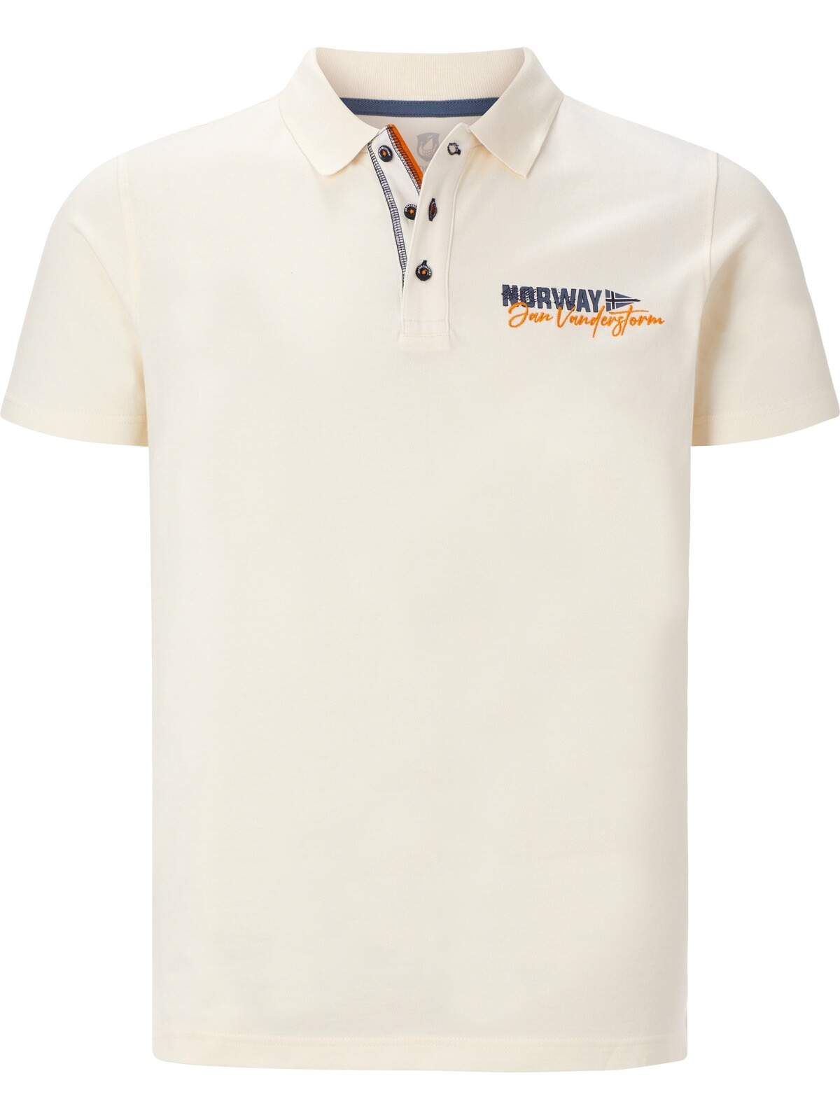 Jan Vanderstorm Poloshirt »Poloshirt JAKOV«, (1 tlg.)