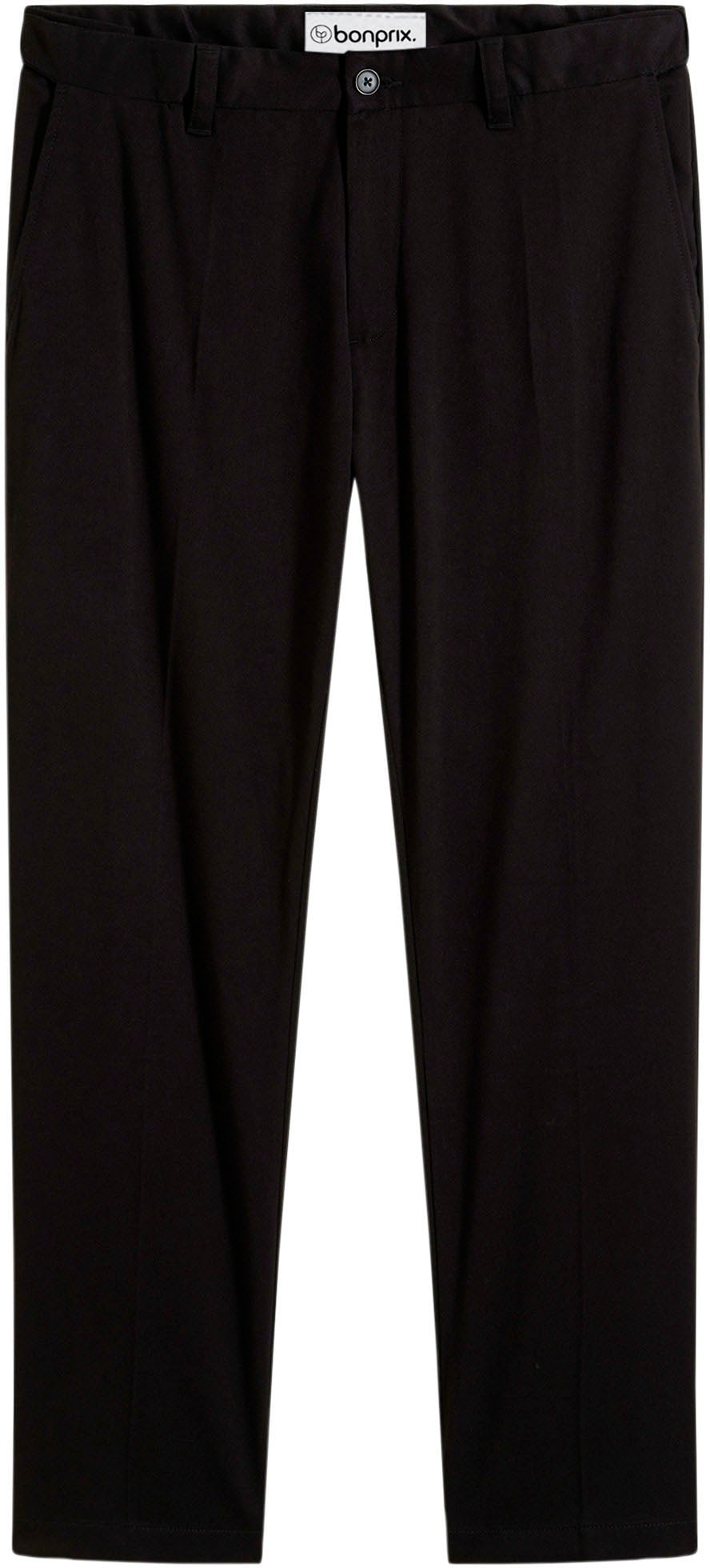bonprix Stoffhose  Regular Fit, unifarben, mit Bügelfalte, mit Eingrifftaschen