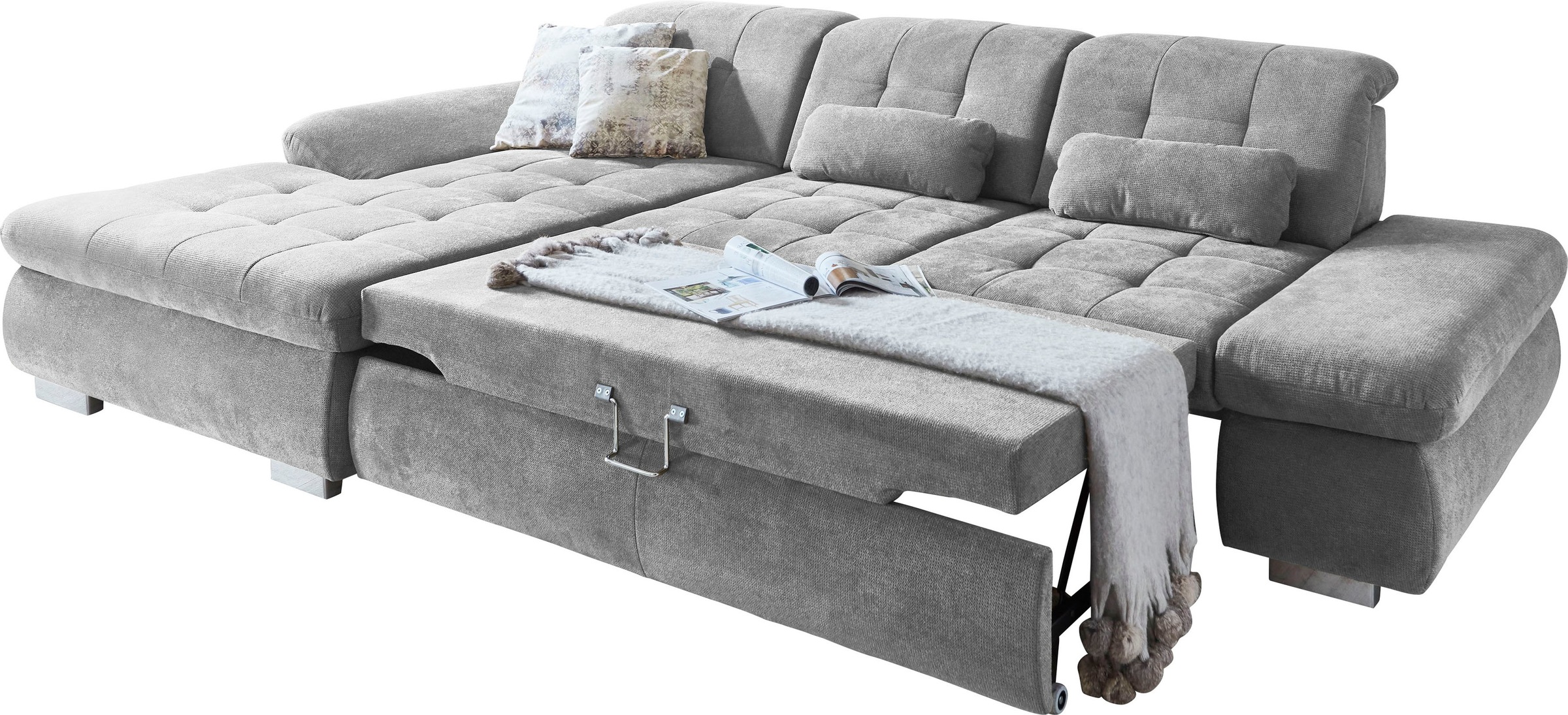 Die PlanBar Ecksofa »MP-IN17004 L-Form«, wahlweise mit Funktion, Federkern