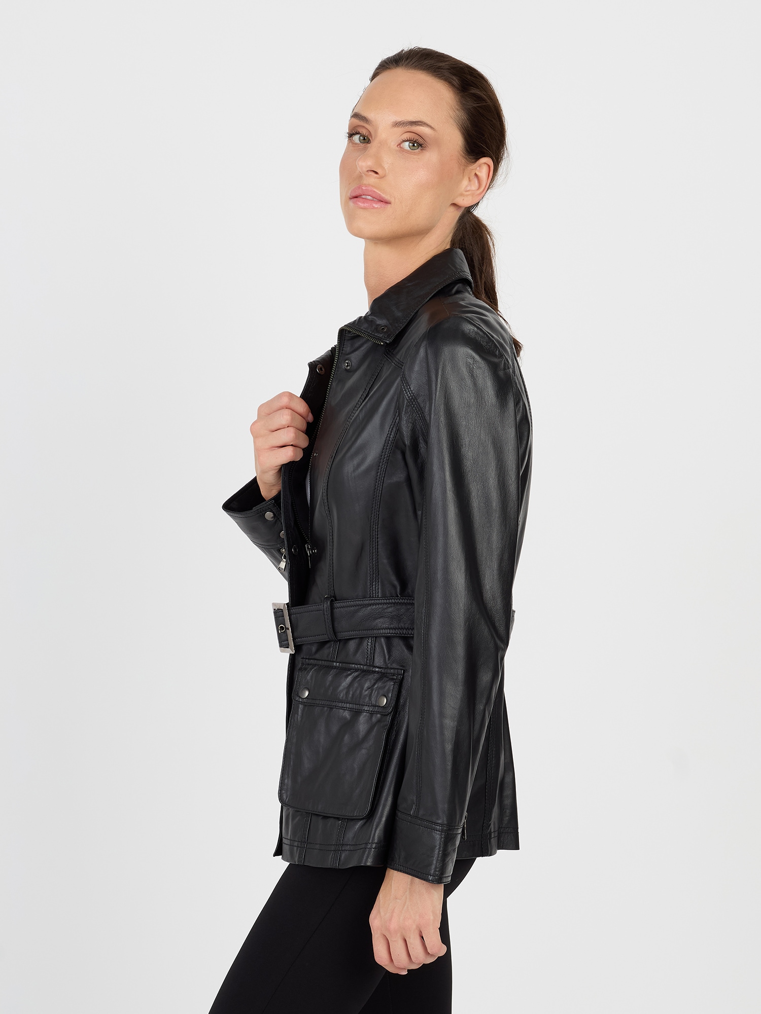 JCC Bikerjacke »Lederjacke R6382«