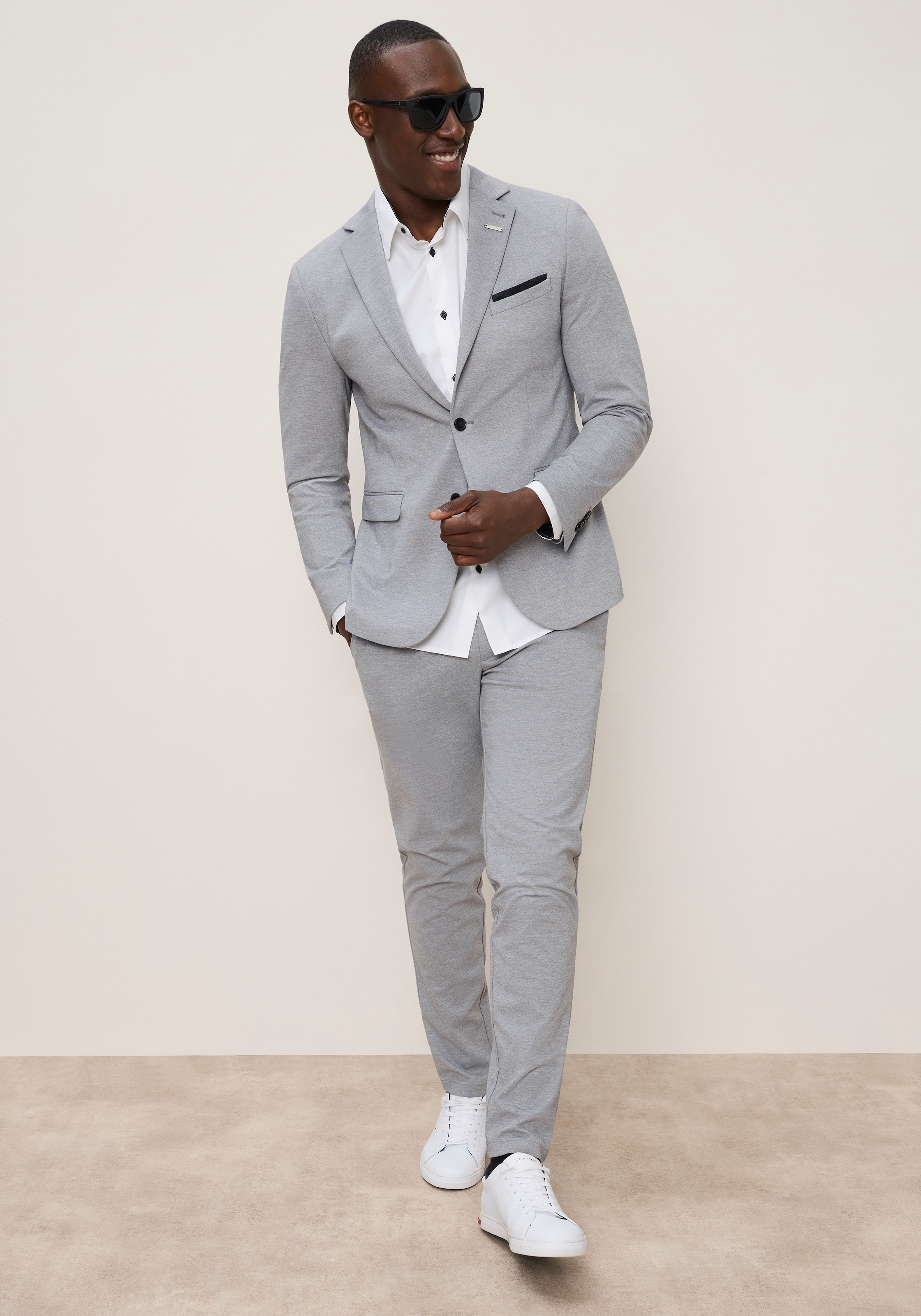 Bruno Banani Anzug »Jersey« Sakko & Hose,  normal elastische Qualität
