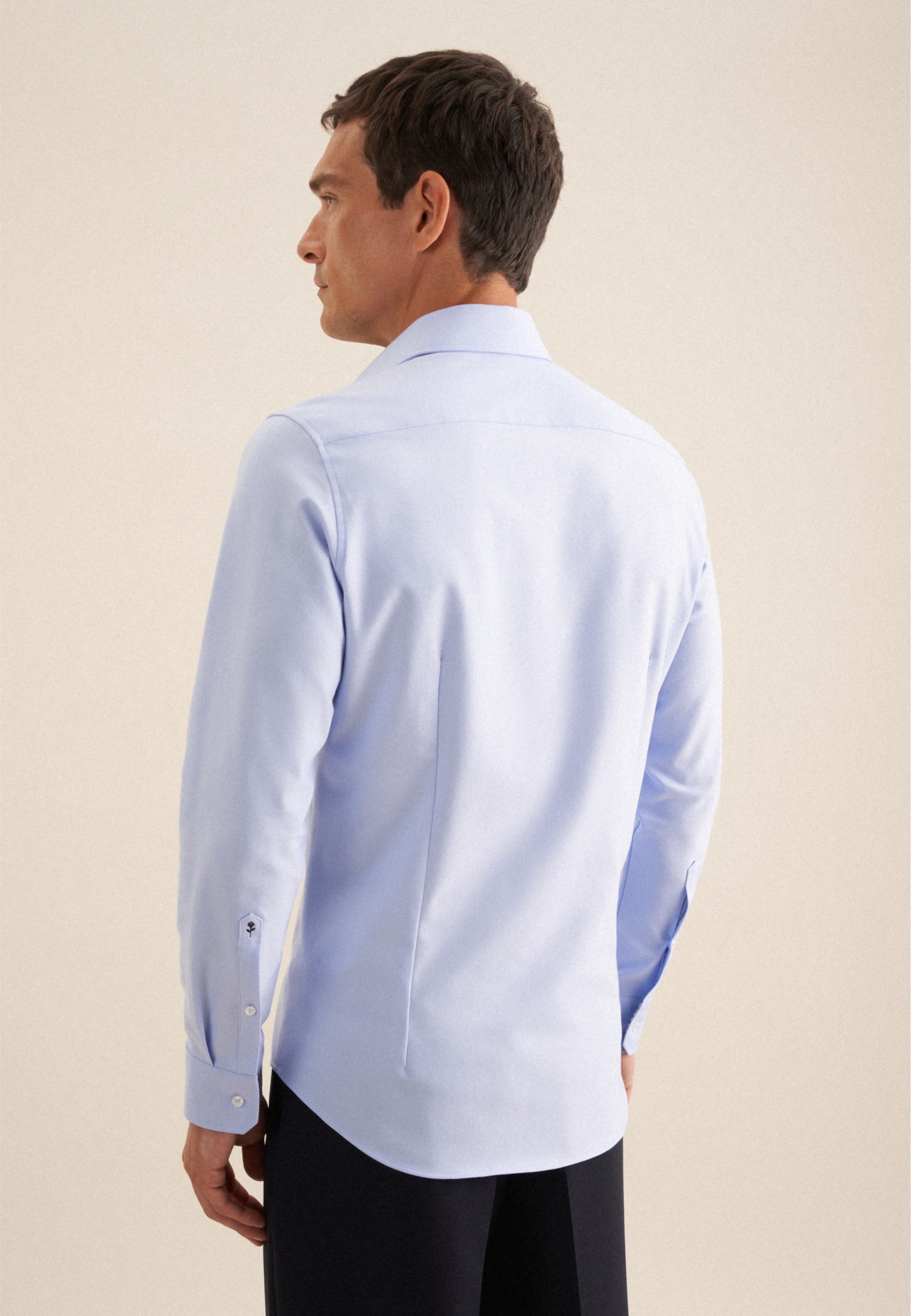 seidensticker Businesshemd »Slim«, Slim Langarm Kentkragen Uni