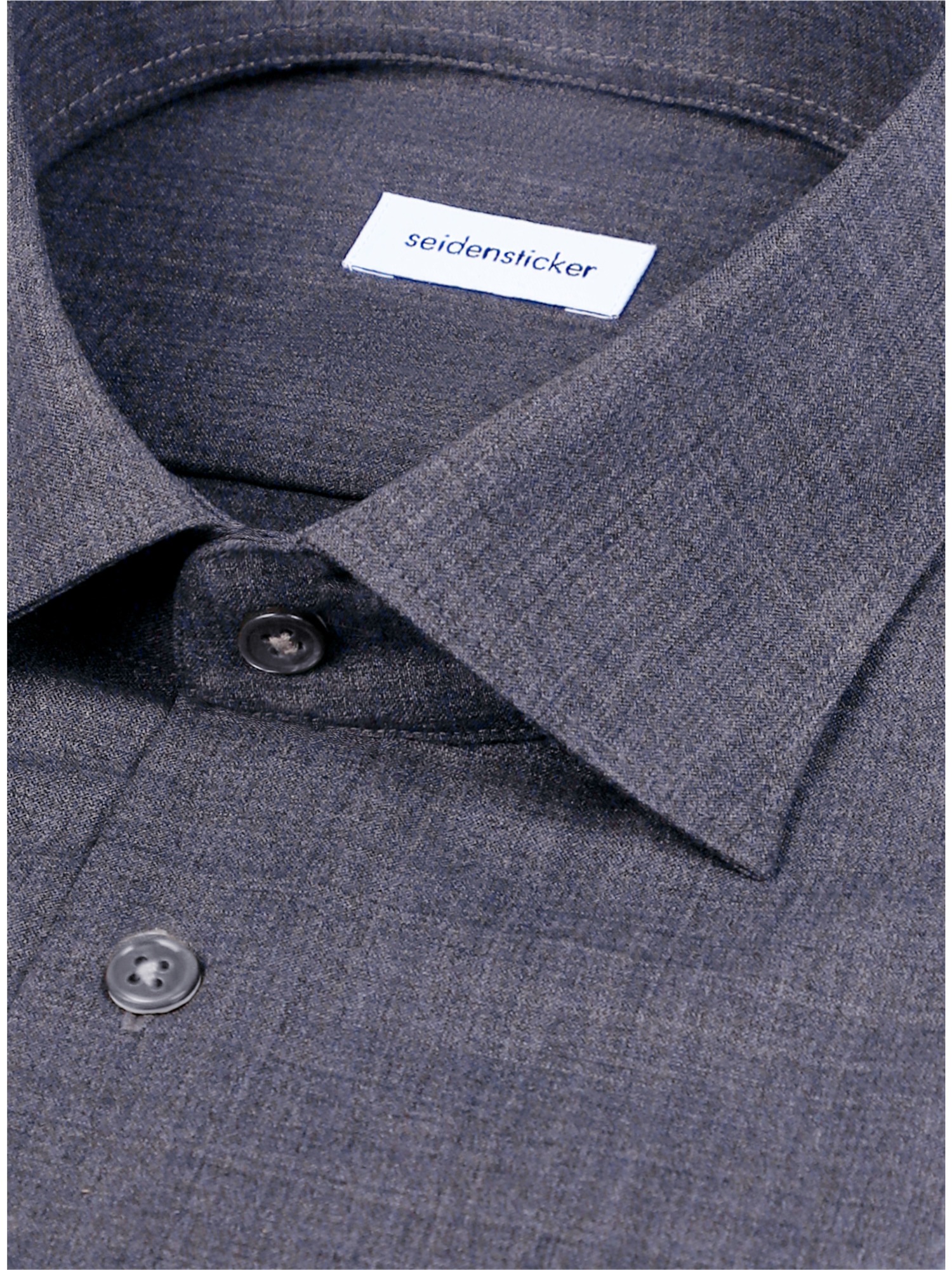 seidensticker Businesshemd »Schwarze Rose« Slim 1/1 Kentkragen Uni