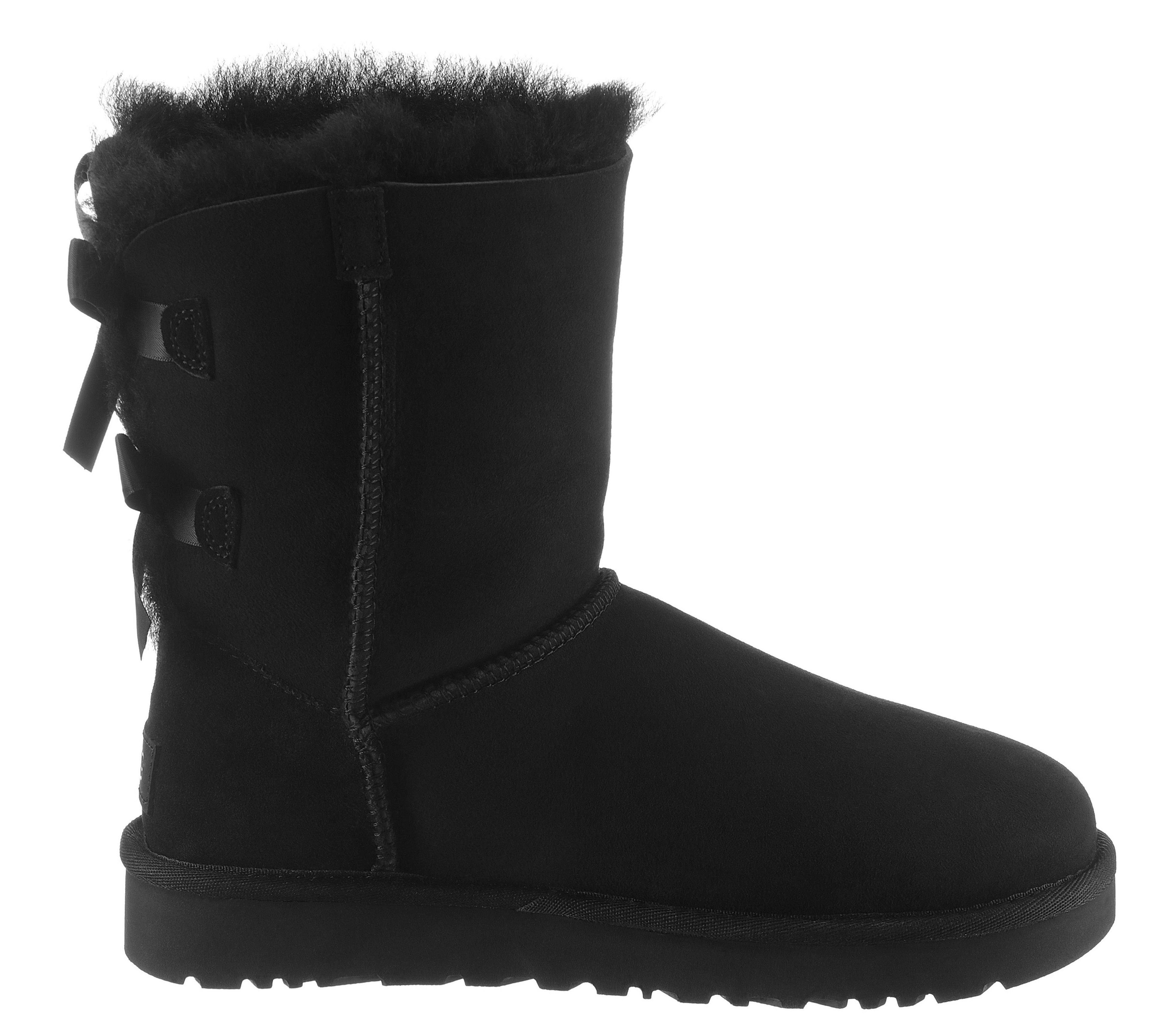 UGG Schlupfboots »Bailey Bow 2«, mit Satinschleifen hinten am Schaft