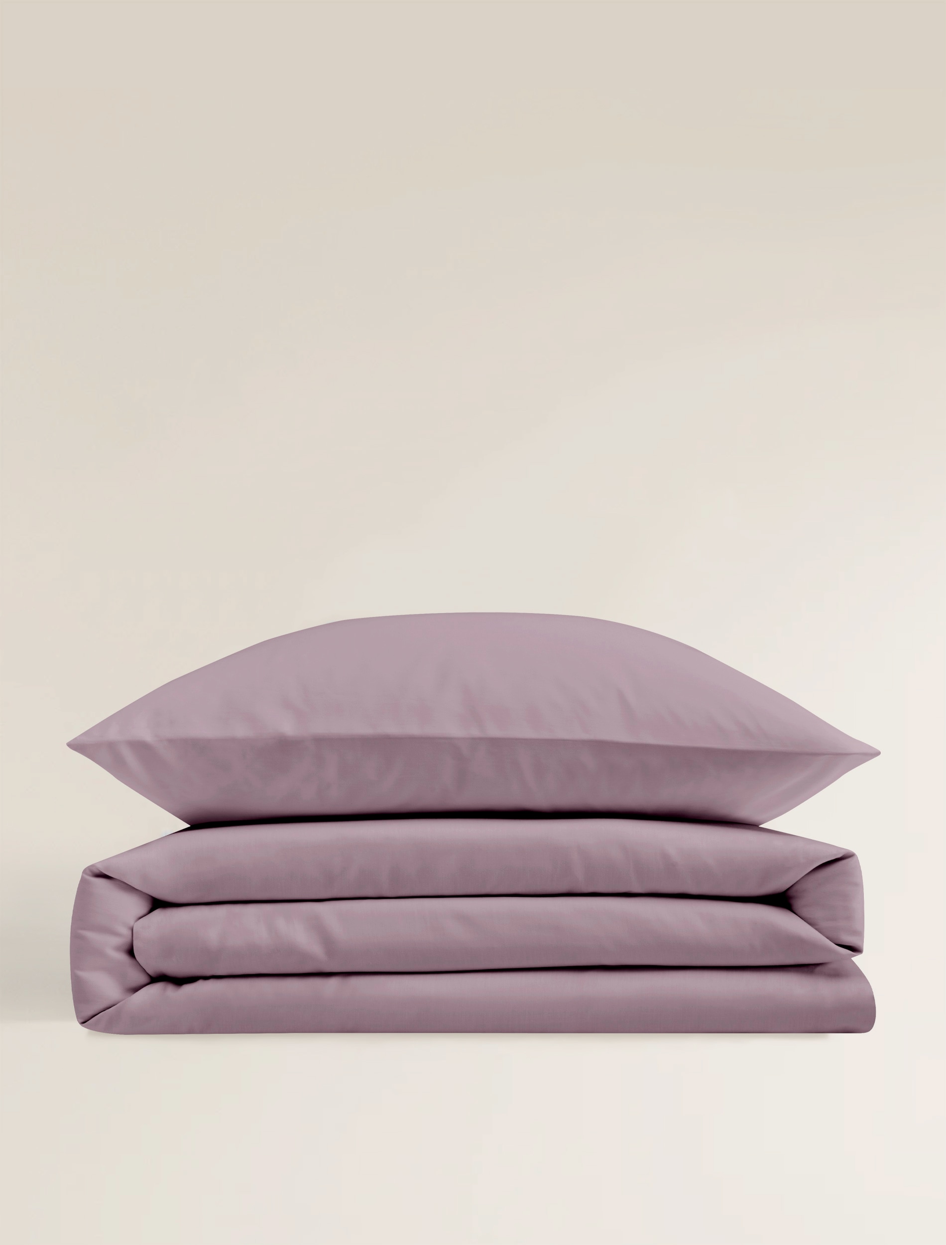 BIERBAUM Bettwäsche »Elegant uni«, Mako-Satin, 100 % Baumwolle, Uni, pflegeleicht