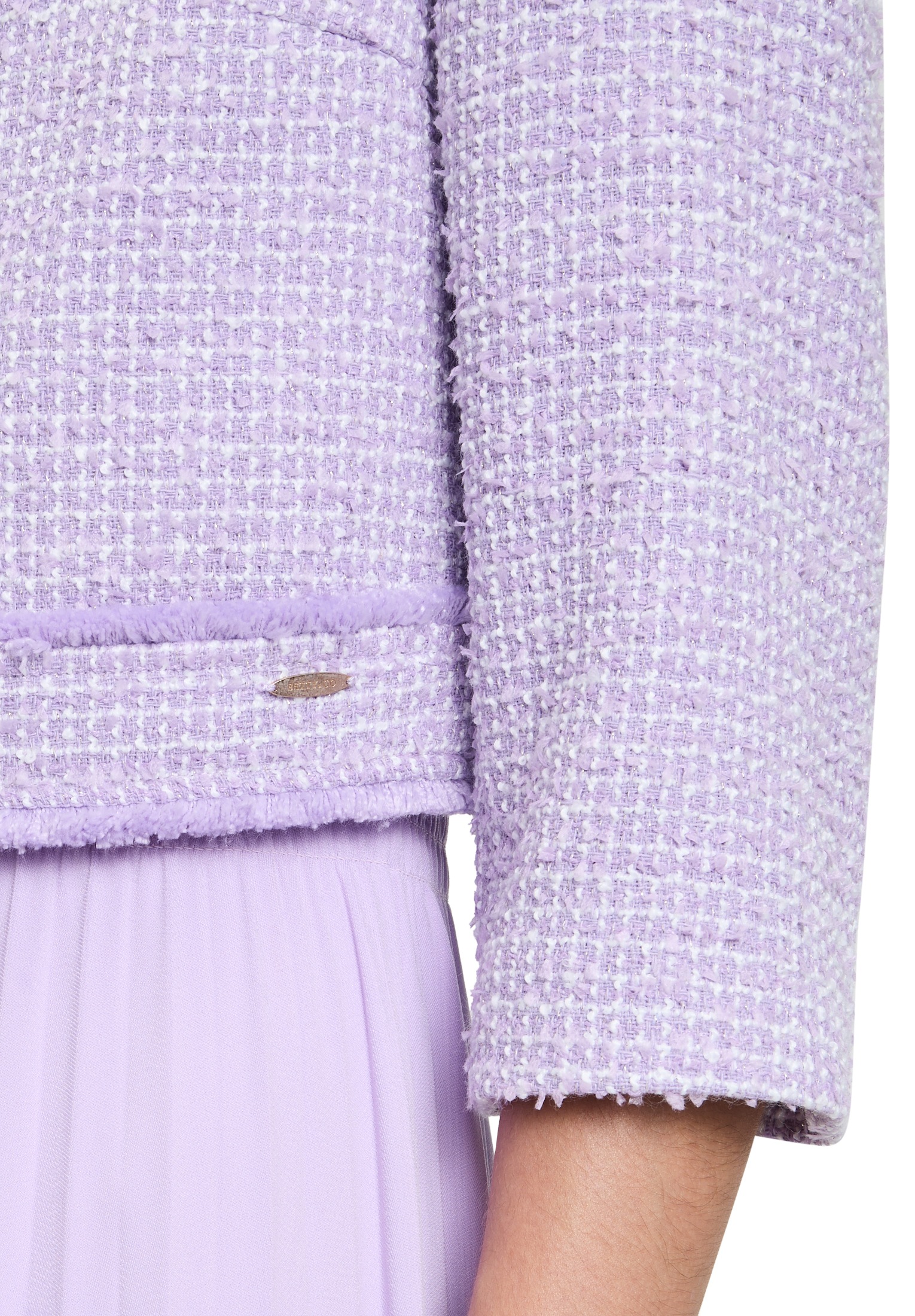 Betty&Co Boleroblazer »Bolero-Jacke mit aufgesetzten Taschen«