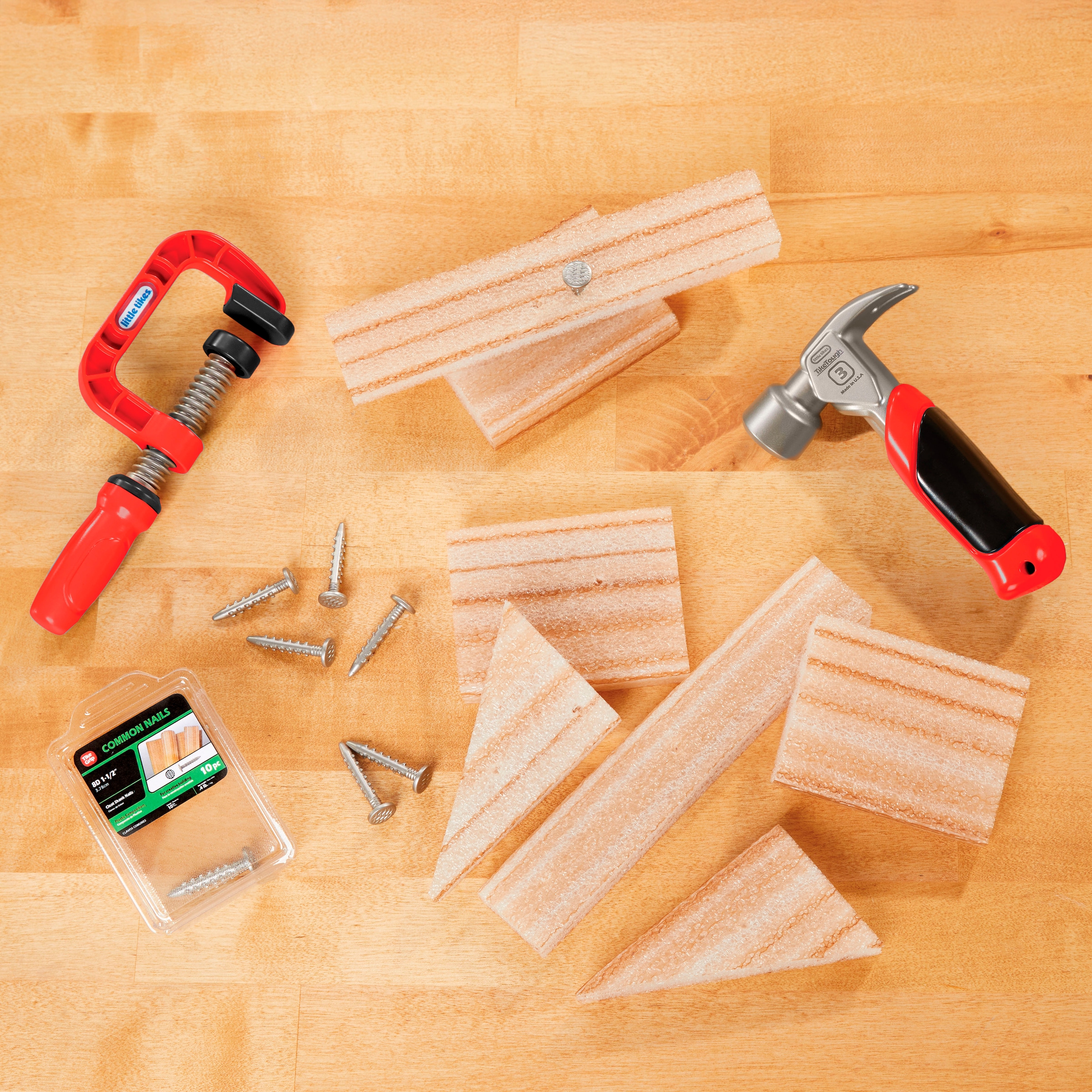 Little Tikes® Kinder-Hammer »Creative Construction - Hammer- und Nagelset«